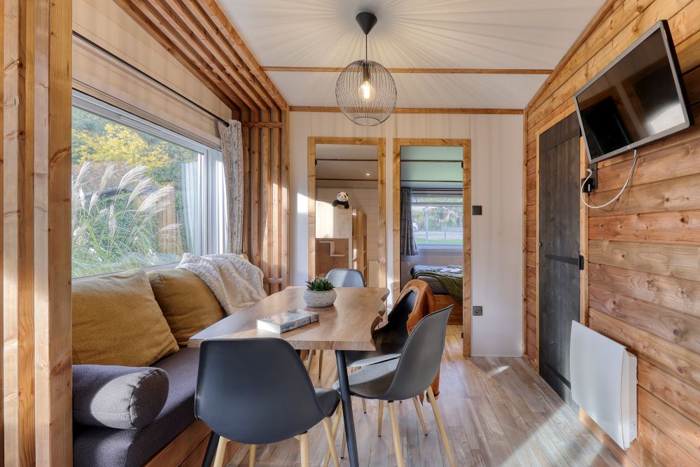 Cottage La Bohème — Cabane avec spa à Nantes en Loire-Atlantique à Nantes — espace de vie