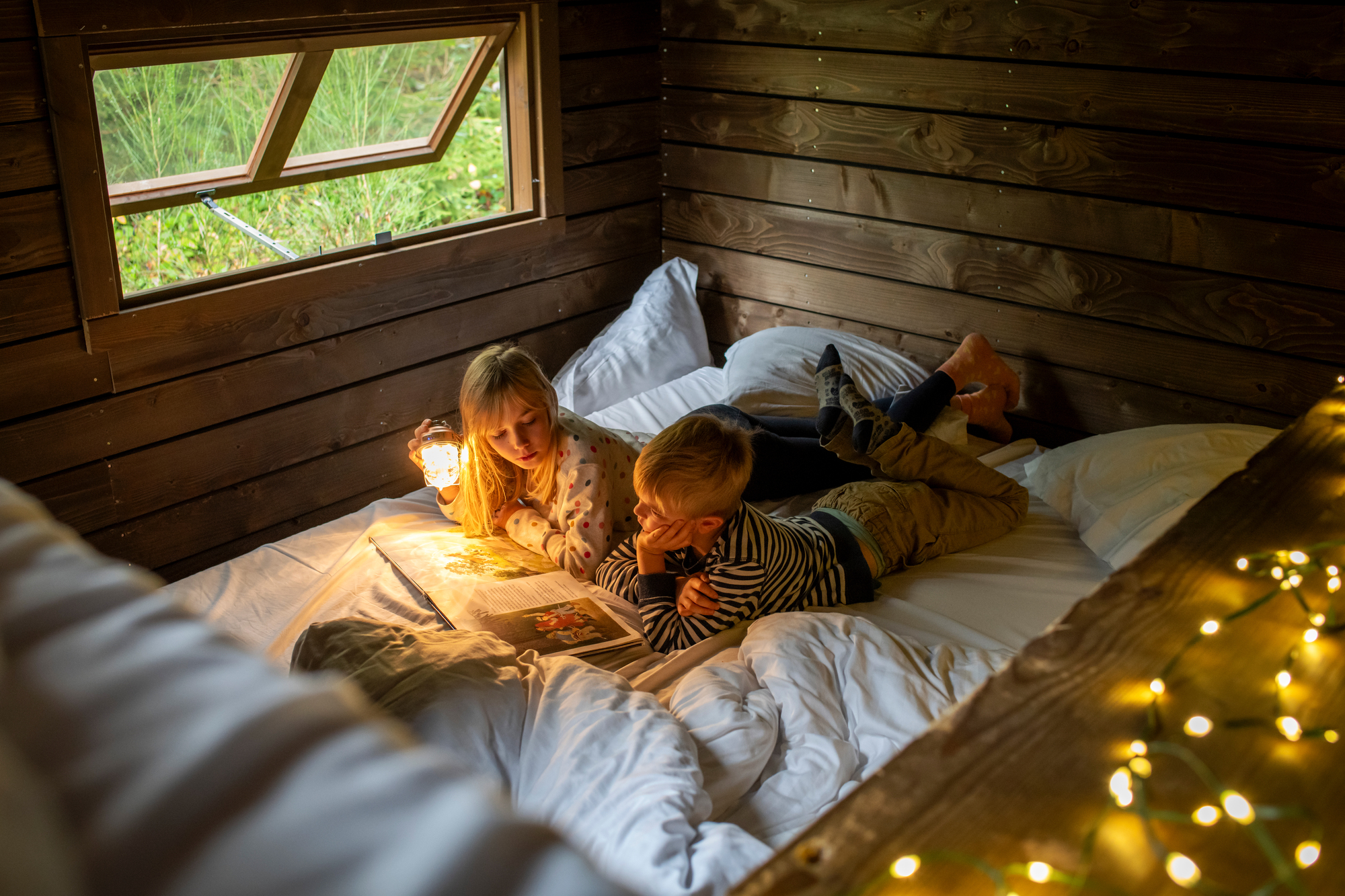Nutchel Cabane Cosy — Séjour nature avec spa à Bas-Rhin à Dahlenheim — chambre