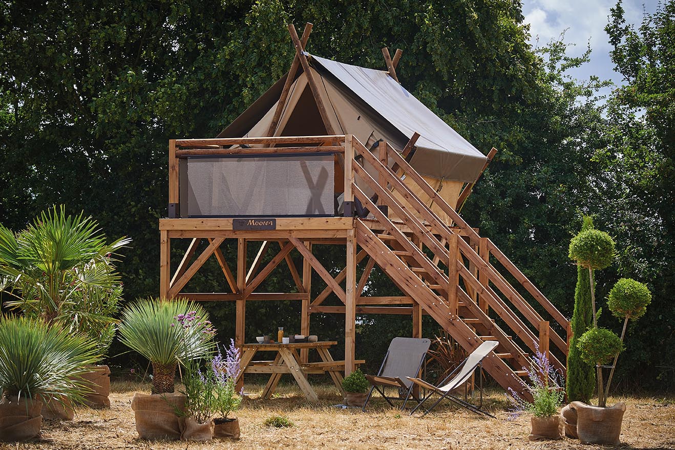 Tente insolite 1/2 pers. — Séjour avec spa à Vaucluse