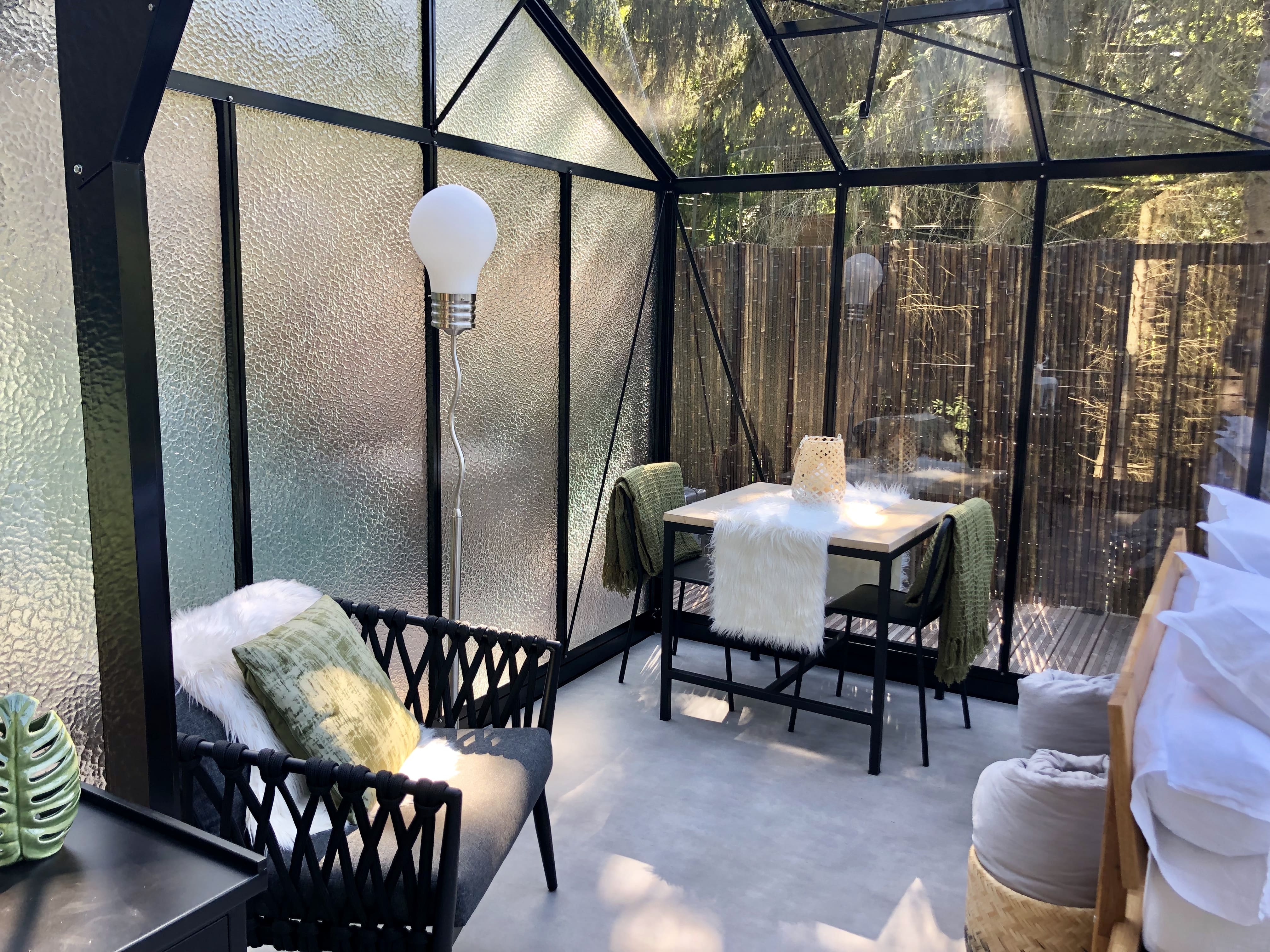 La Chambre de Verre — Évasion avec spa à Moselle à Mainvillers — cuisine