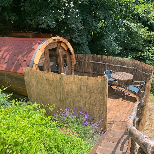 Le tonneau finlandais — Tonneau avec spa à Haute-Loire