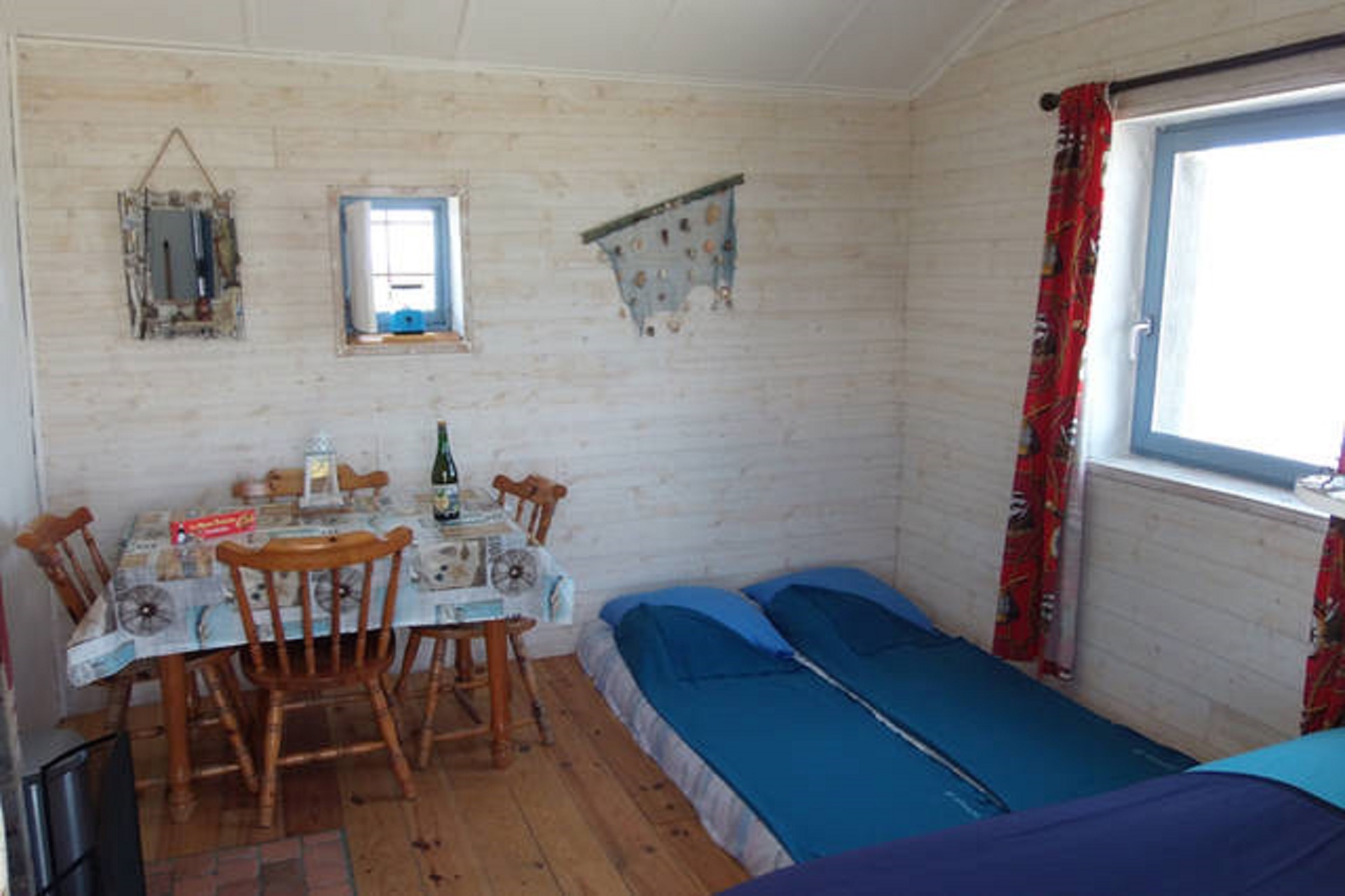 Cabane douanier en baie du Mont Saint Michel : une escapade en Basse-Normandie à Courtils — vue depuis la terrasse