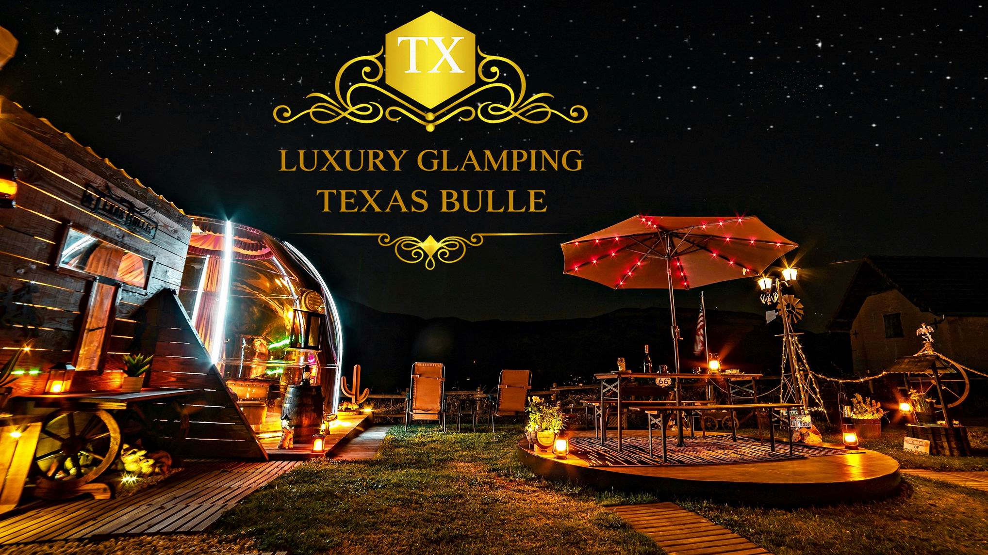 Bulle Texas — Luxe & SPA avec vue sur le Lac Aiguebelette à Aiguebelette-le-Lac — vue intérieure