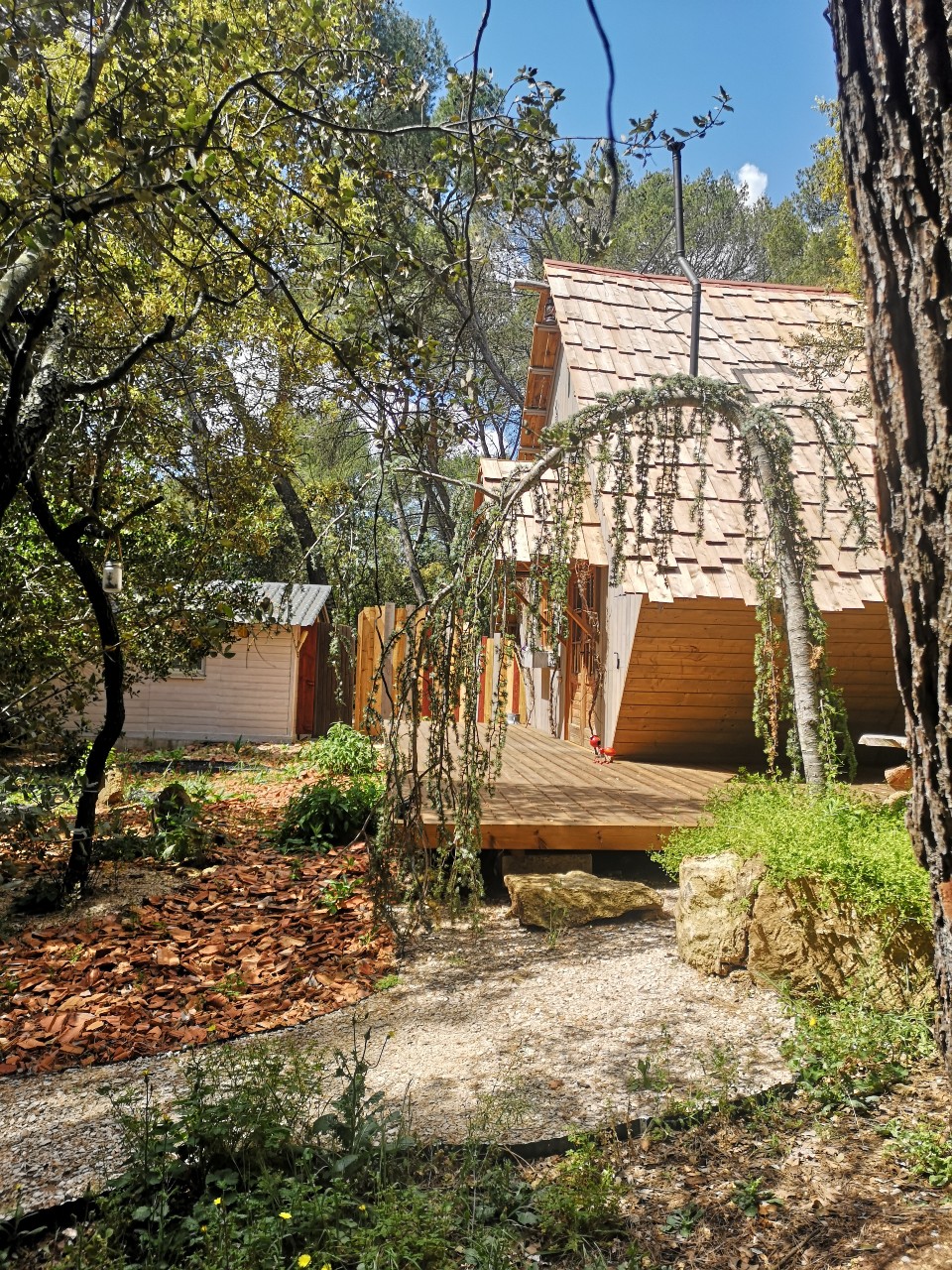 Sortilège & SPA — Cabane avec bain nordique à Bouches-du-Rhône à Marseille — chambre