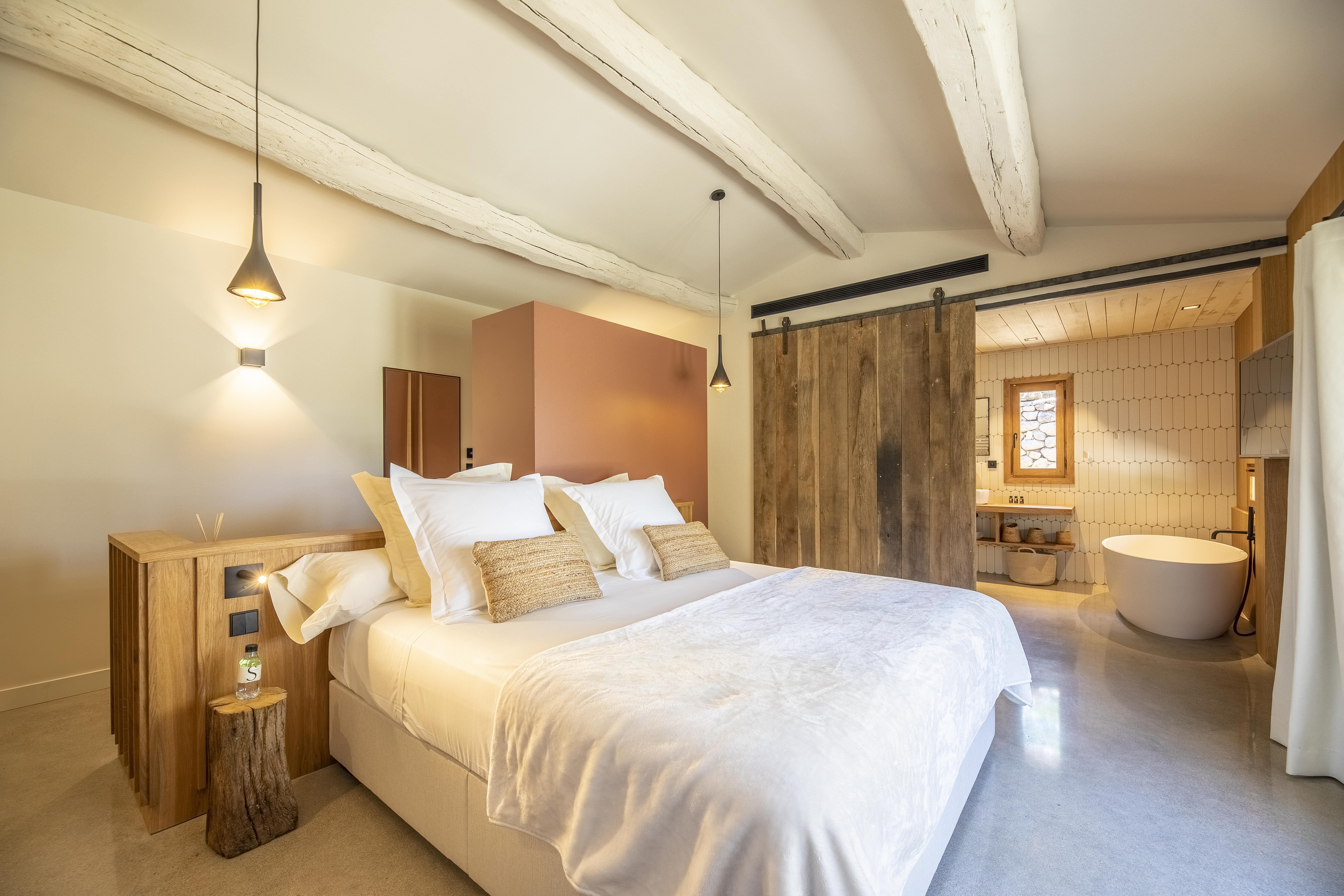 Auriga, Casette Casanghjulina — Maison insolite avec spa à Porto Vecchio à Porto-Vecchio — vue intérieure