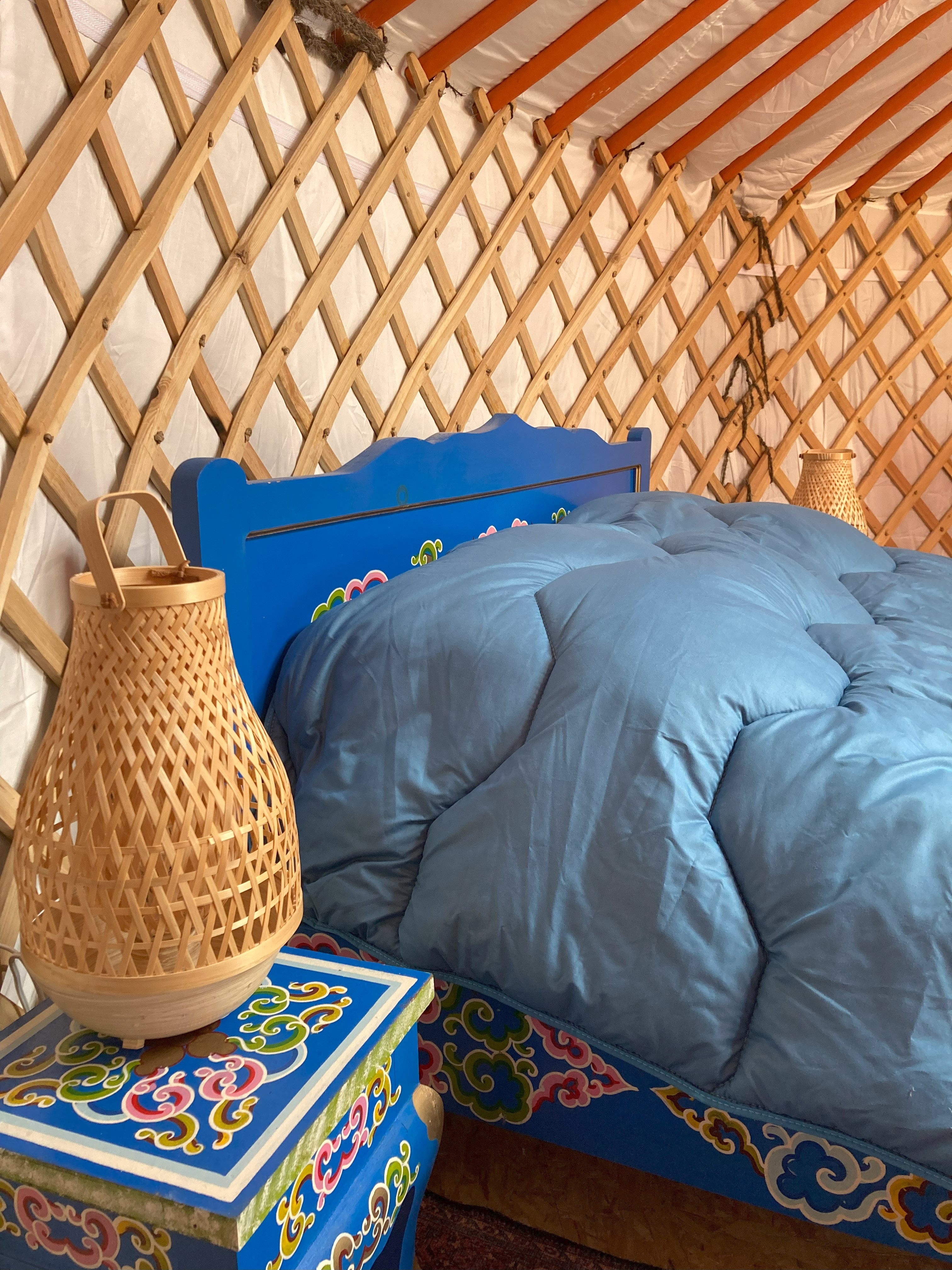 La Yourte de la Mariotte : une expérience unique en pleine nature à Montredon — chambre