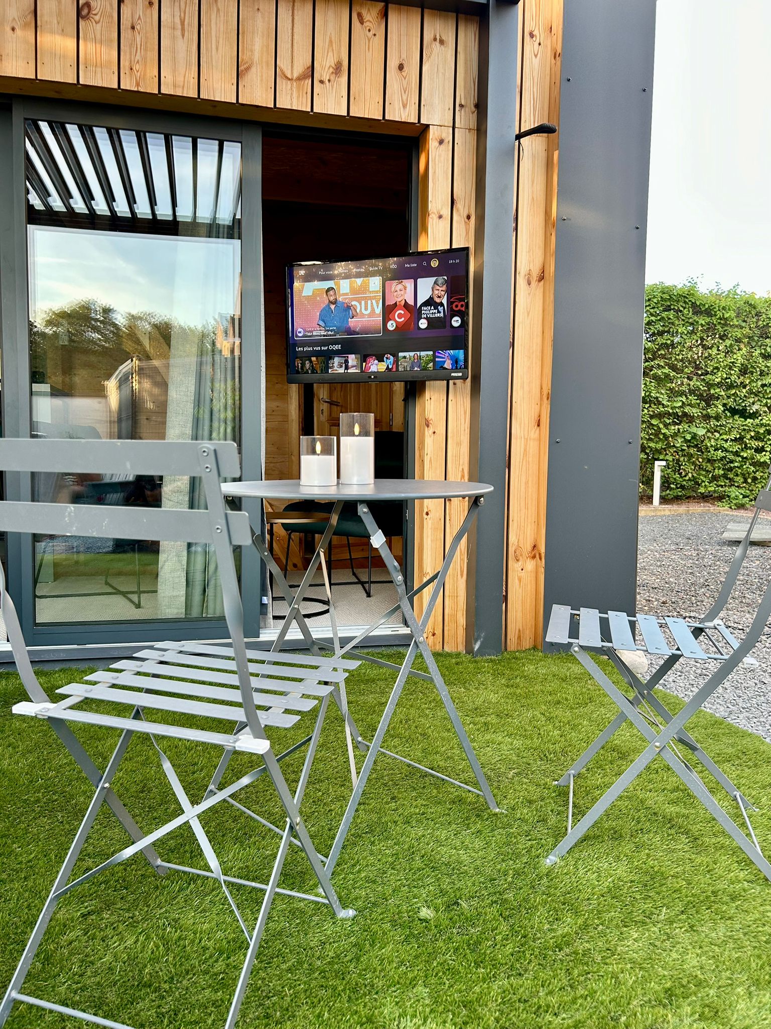 Cosy Lodgy & Spa — Chalet avec jacuzzi en Seine-Maritime à Rouen — cuisine