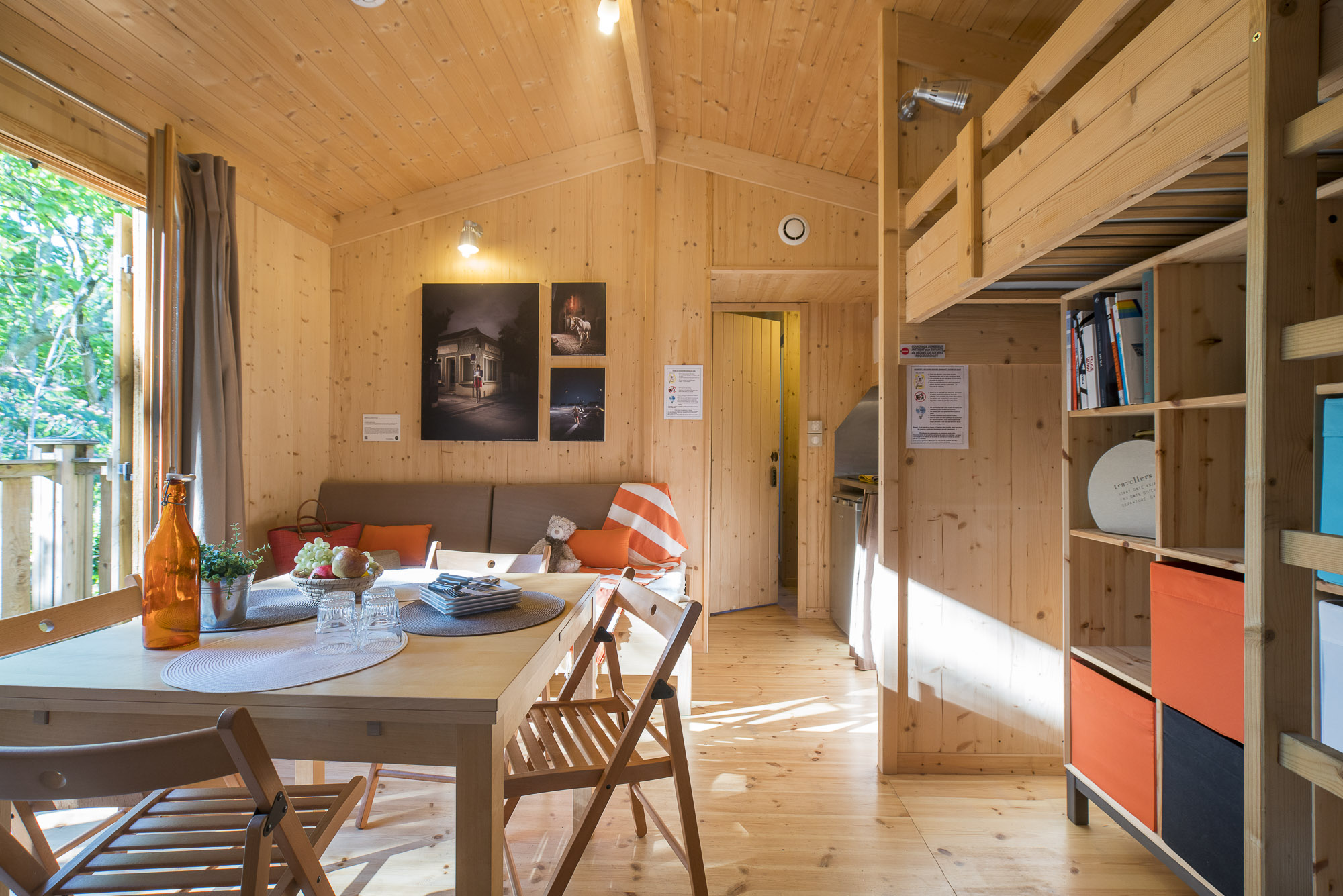 La Cabane du Voyage — Cabane sur pilotis avec spa à Nantes à Nantes — détail architectural