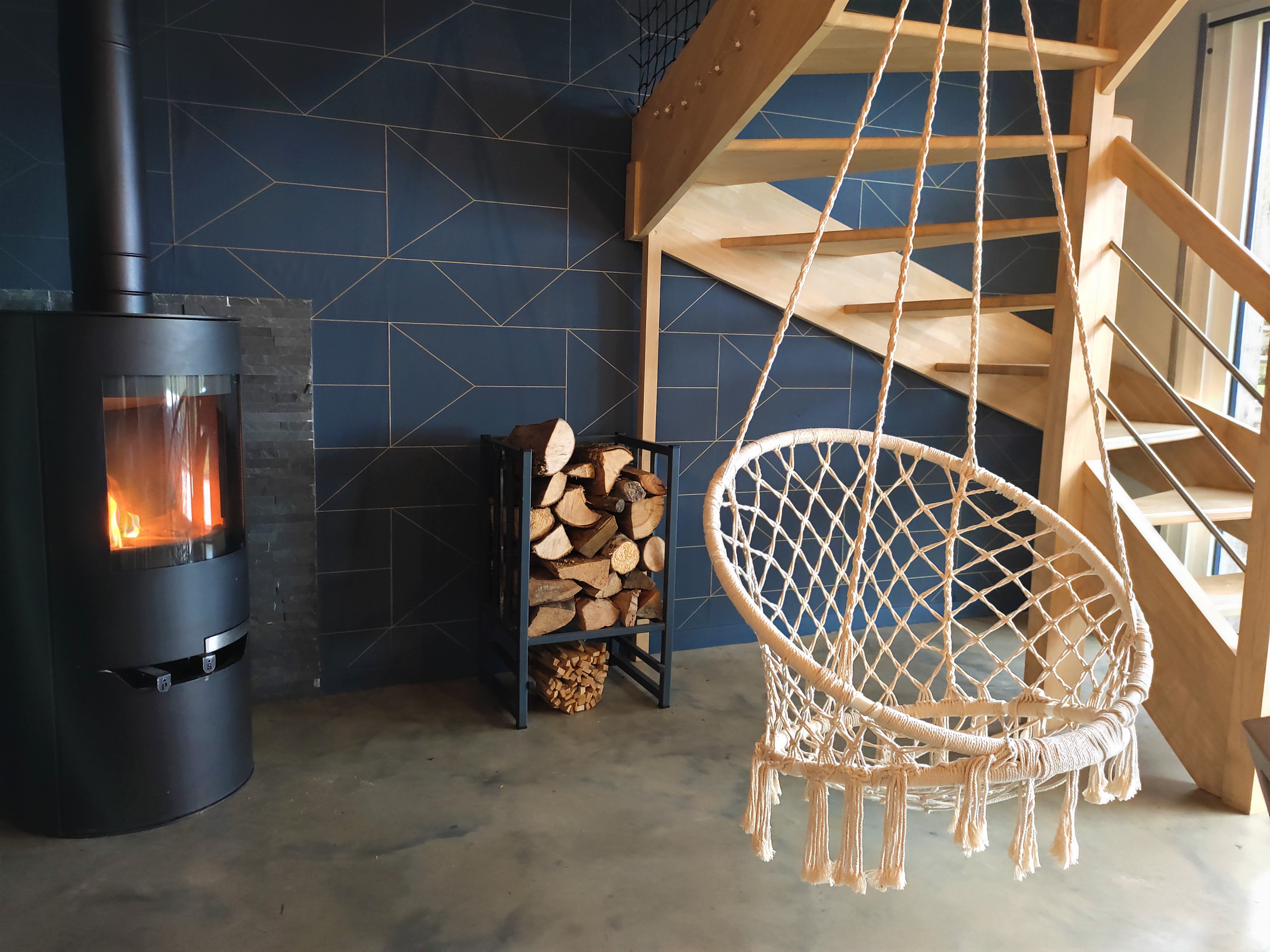 Lodge Spa Henry : une immersion dans la nature limousine à Palazinges — vue depuis la terrasse