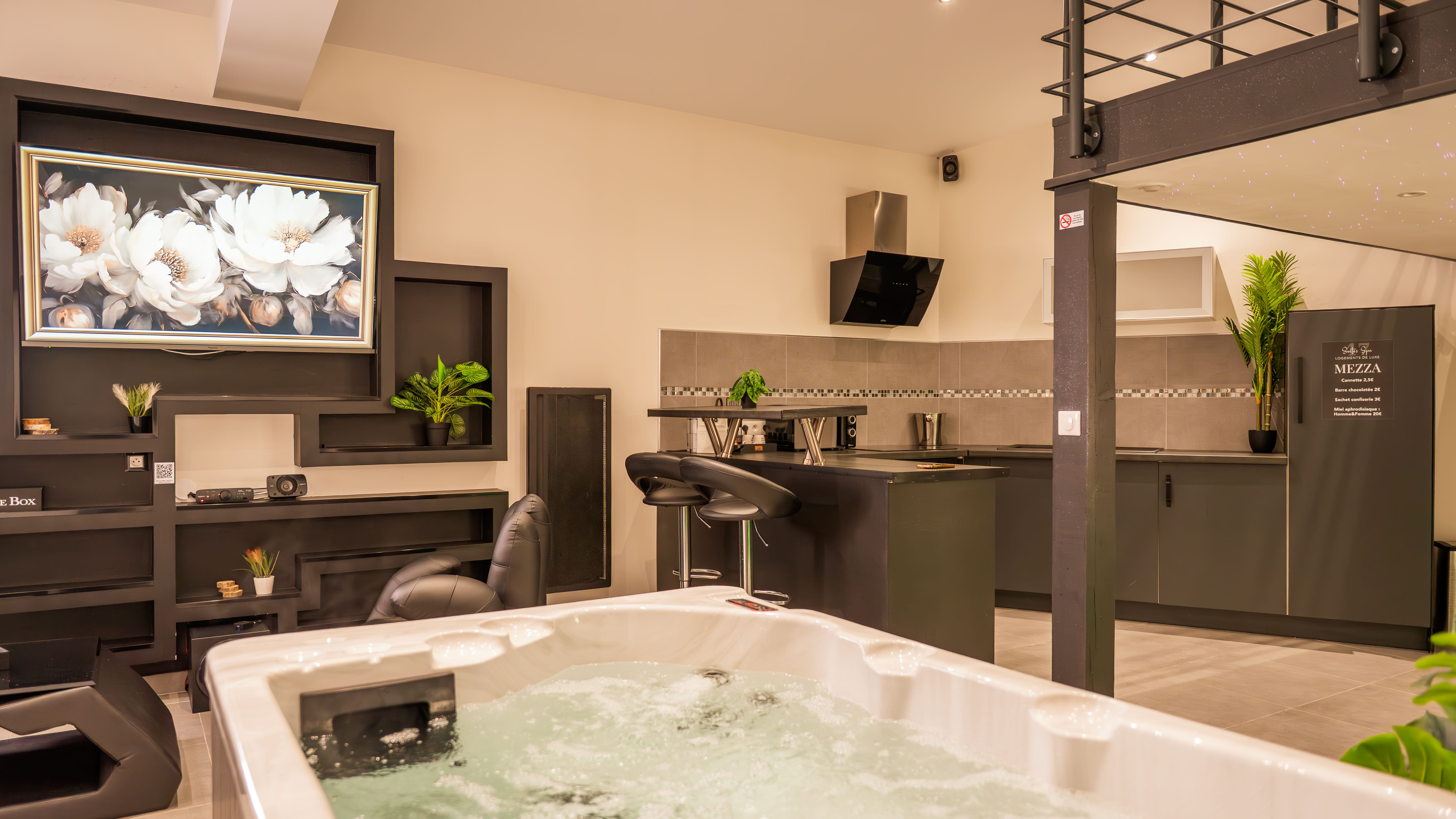 Évasion sensorielle à Mezza 47 en Picardie à Précy-sur-Oise — salle de bain