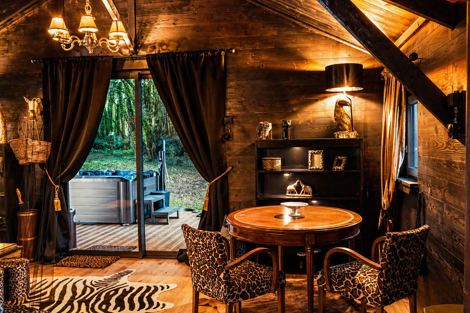 Lodge Out Of Africa & Spa : une immersion sensorielle en Aquitaine à Marcenais — cuisine