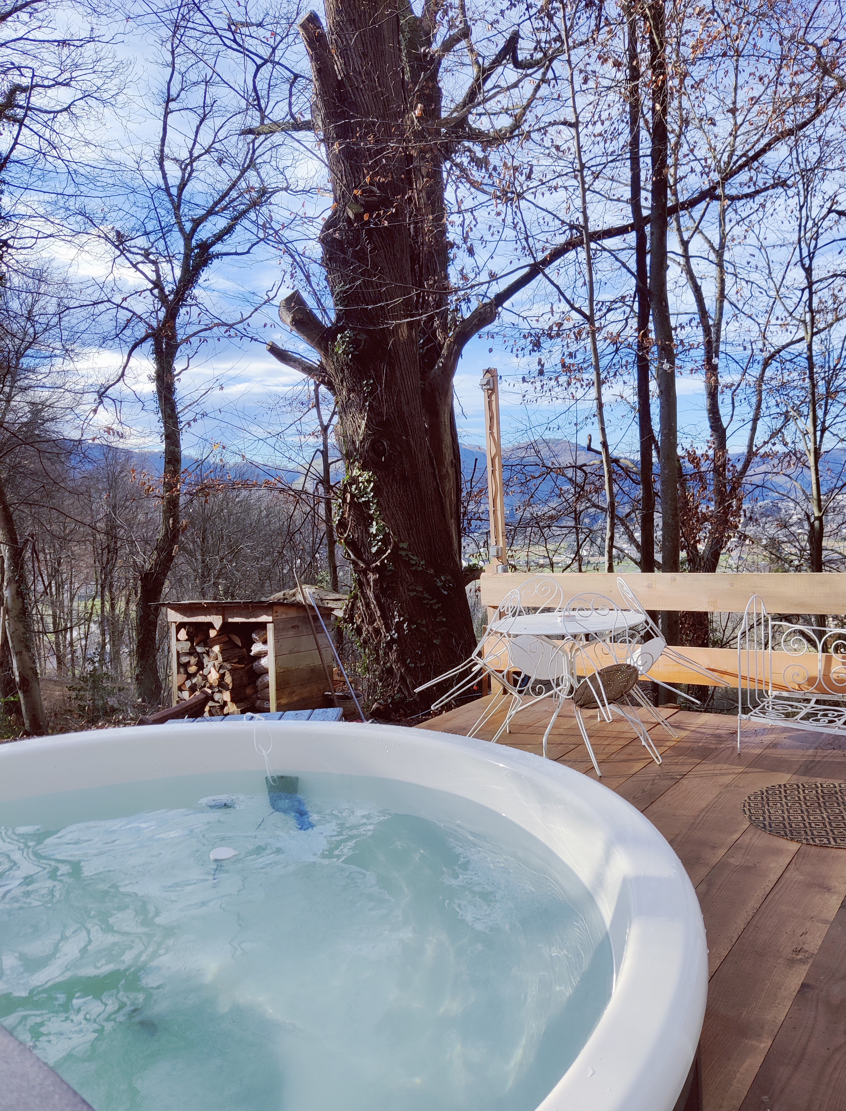 Le Dôme Transparent & son spa : une évasion sensorielle en Midi-Pyrénées à Gerde — vue intérieure
