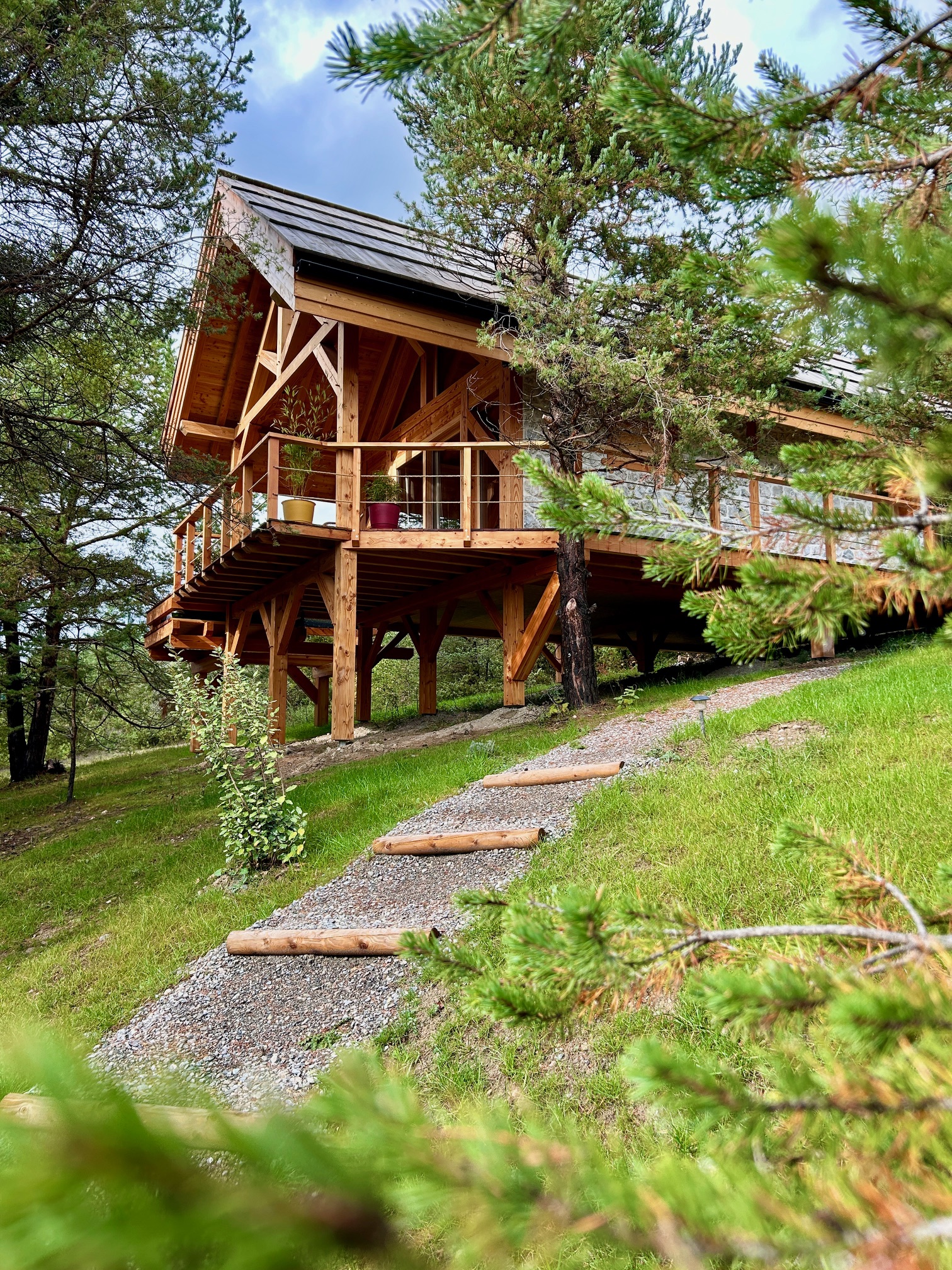 Chalet l'Echappée Belle - Spa : une évasion sensorielle en montagne