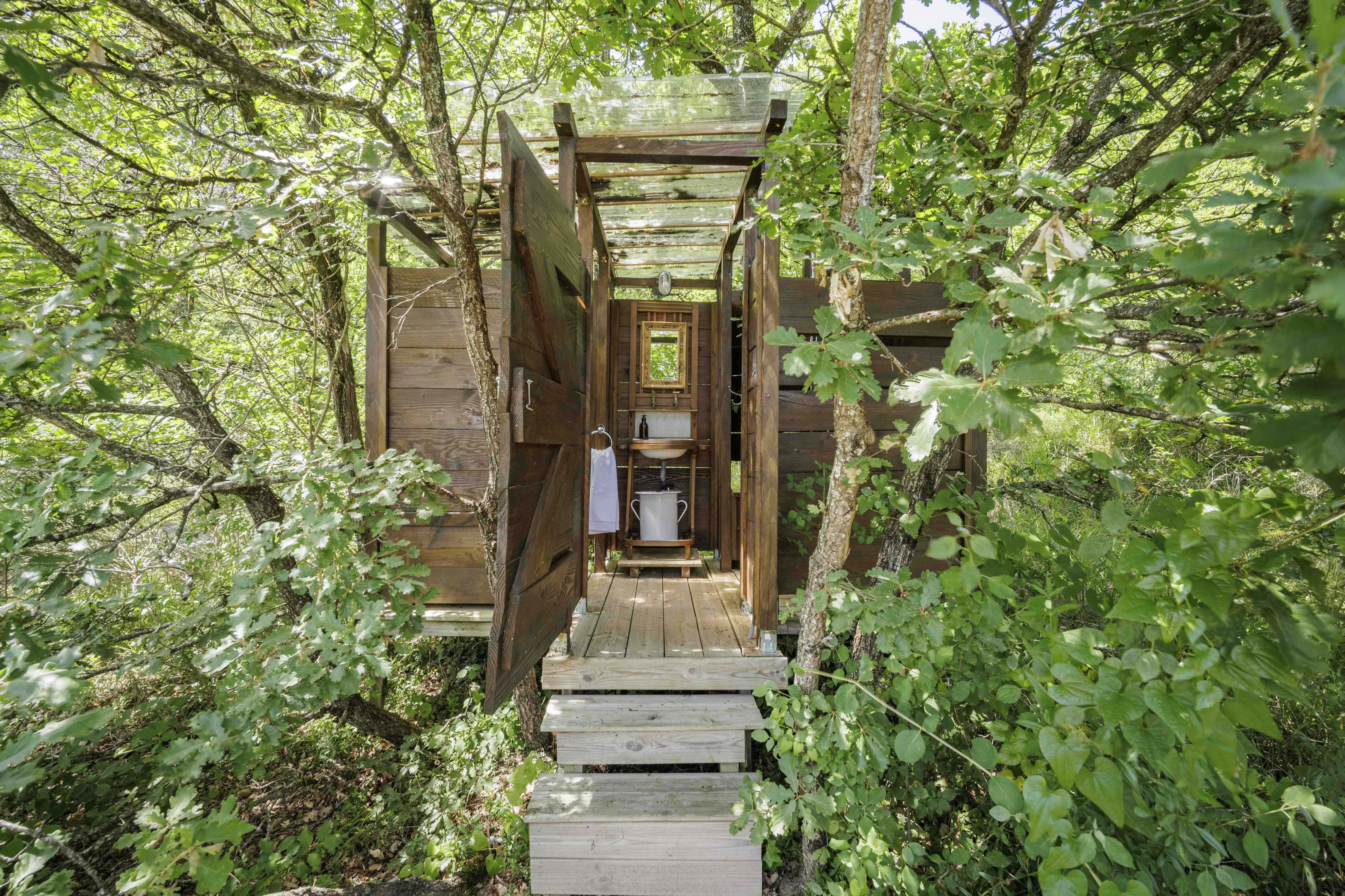 Meru, en-suite — Lodge safari avec spa à Tarn-et-Garonne à Montauban — cuisine