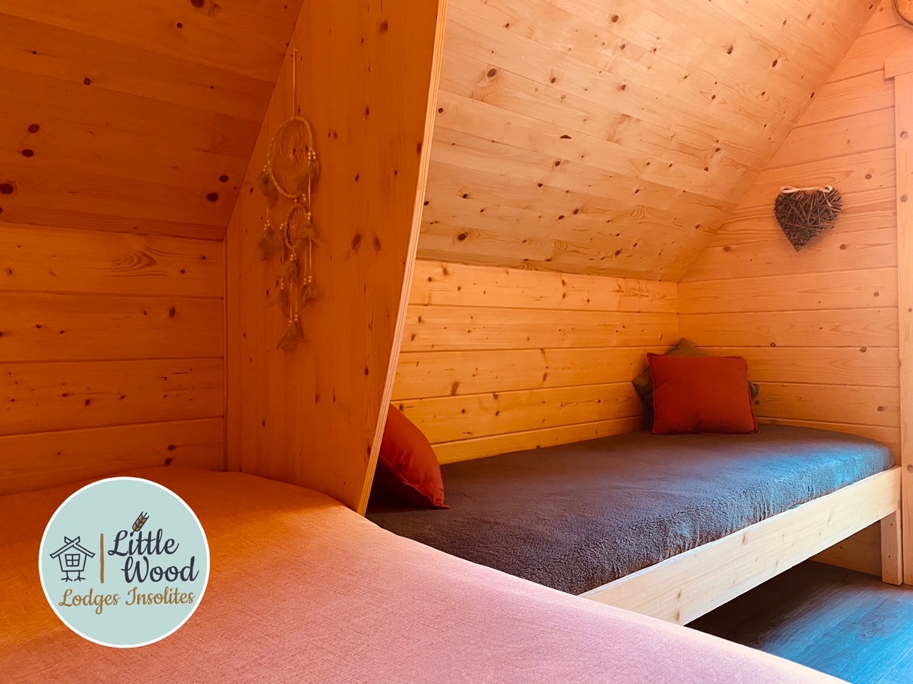Chalet Cocoon : une évasion romantique en Champagne-Ardenne à Bailly-Aux-Forges — cuisine