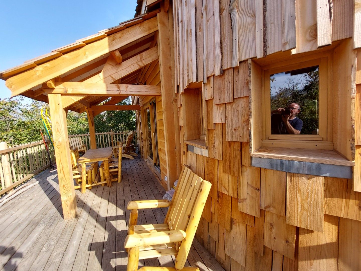 Cabane Médiévale — Château avec spa à Vercors, Drôme à Saint-Jean-En-Royans — salle de bain