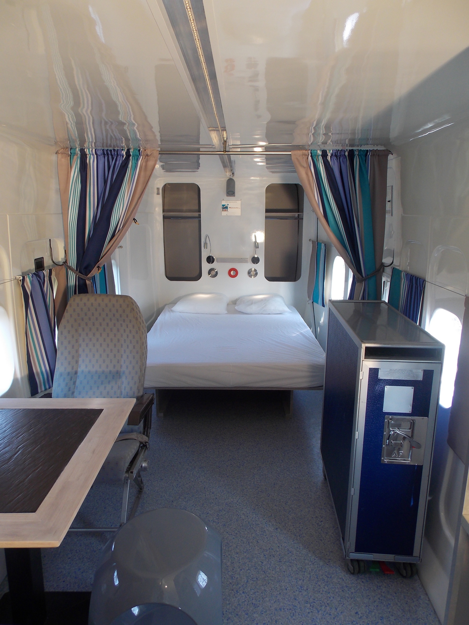 Avion Skylander — Nuit insolite dans un avion à Saint-Michel-Chef-Chef à Saint-Nazaire — environnement naturel