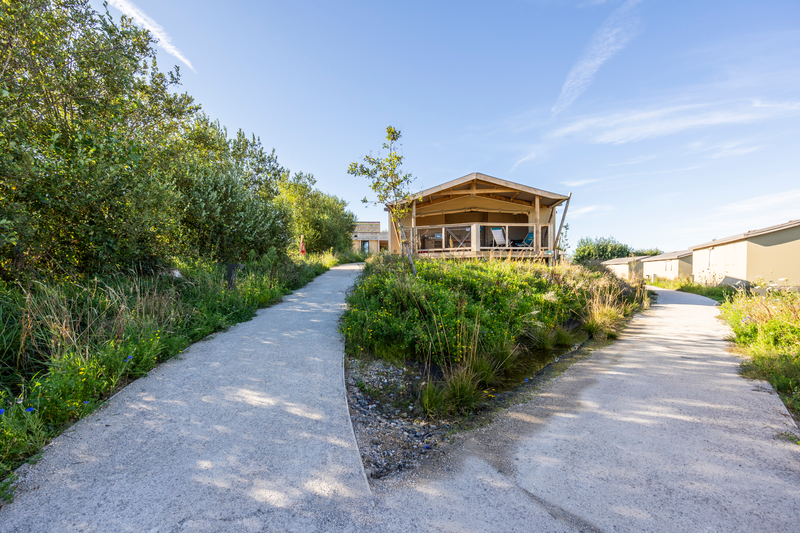 Ecolodge 2 chambres : une immersion en Haute-Normandie — Lodge à Quiberville