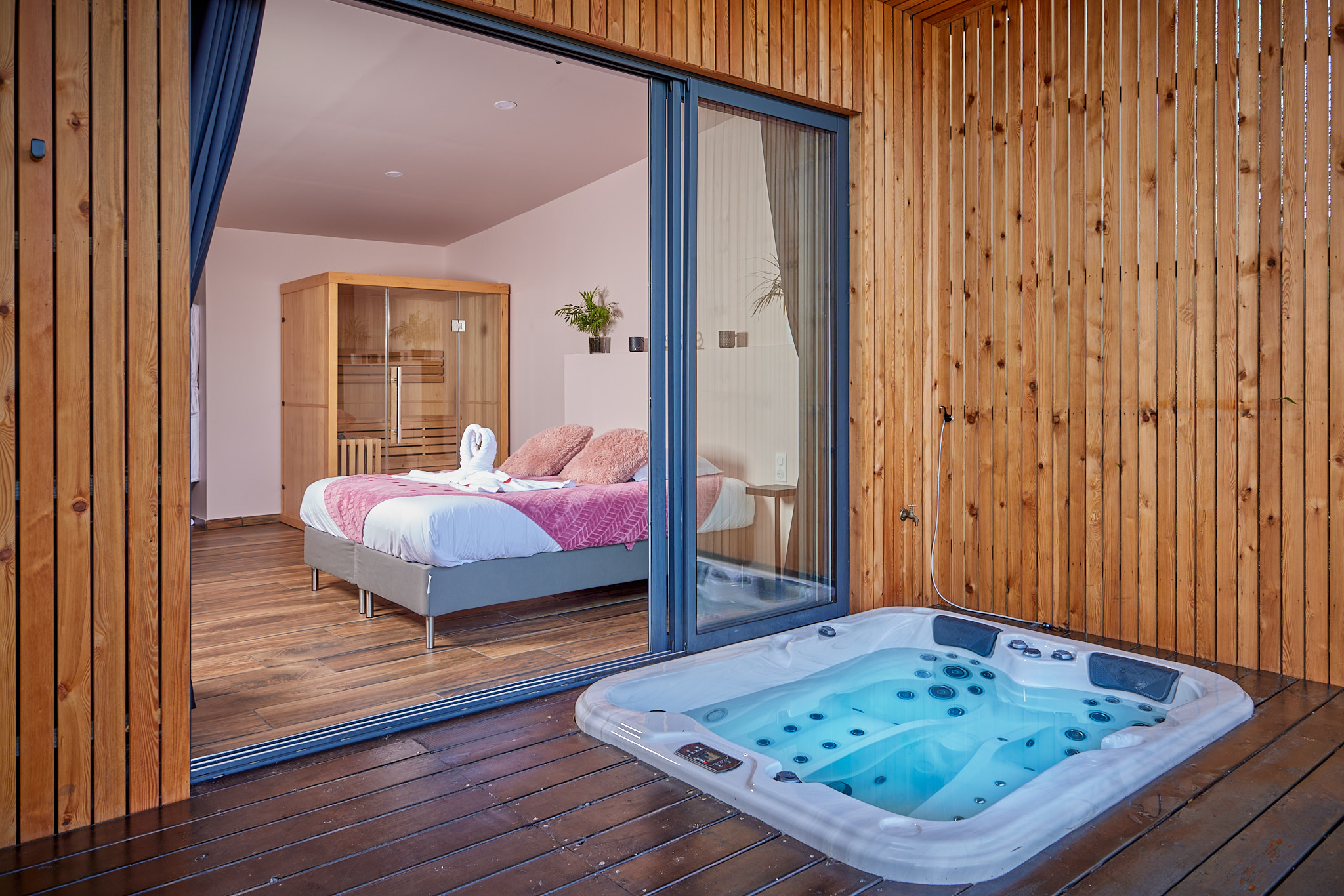 LE REFUGE — Cabane avec spa à Wambrechies (Nord)