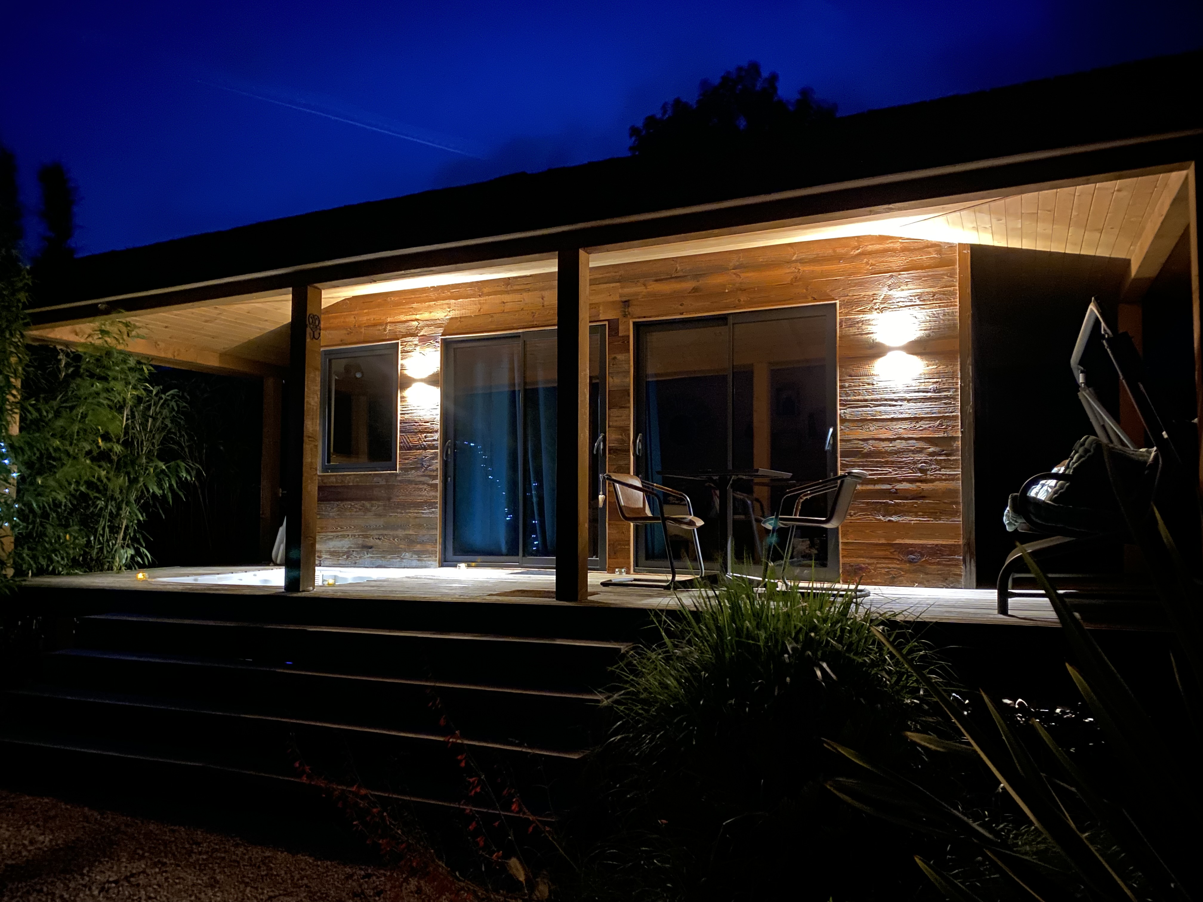 Cabane Spa des Baies Sauvages : une échappée en Languedoc-Roussillon à Villarzel Du Razès — vue intérieure