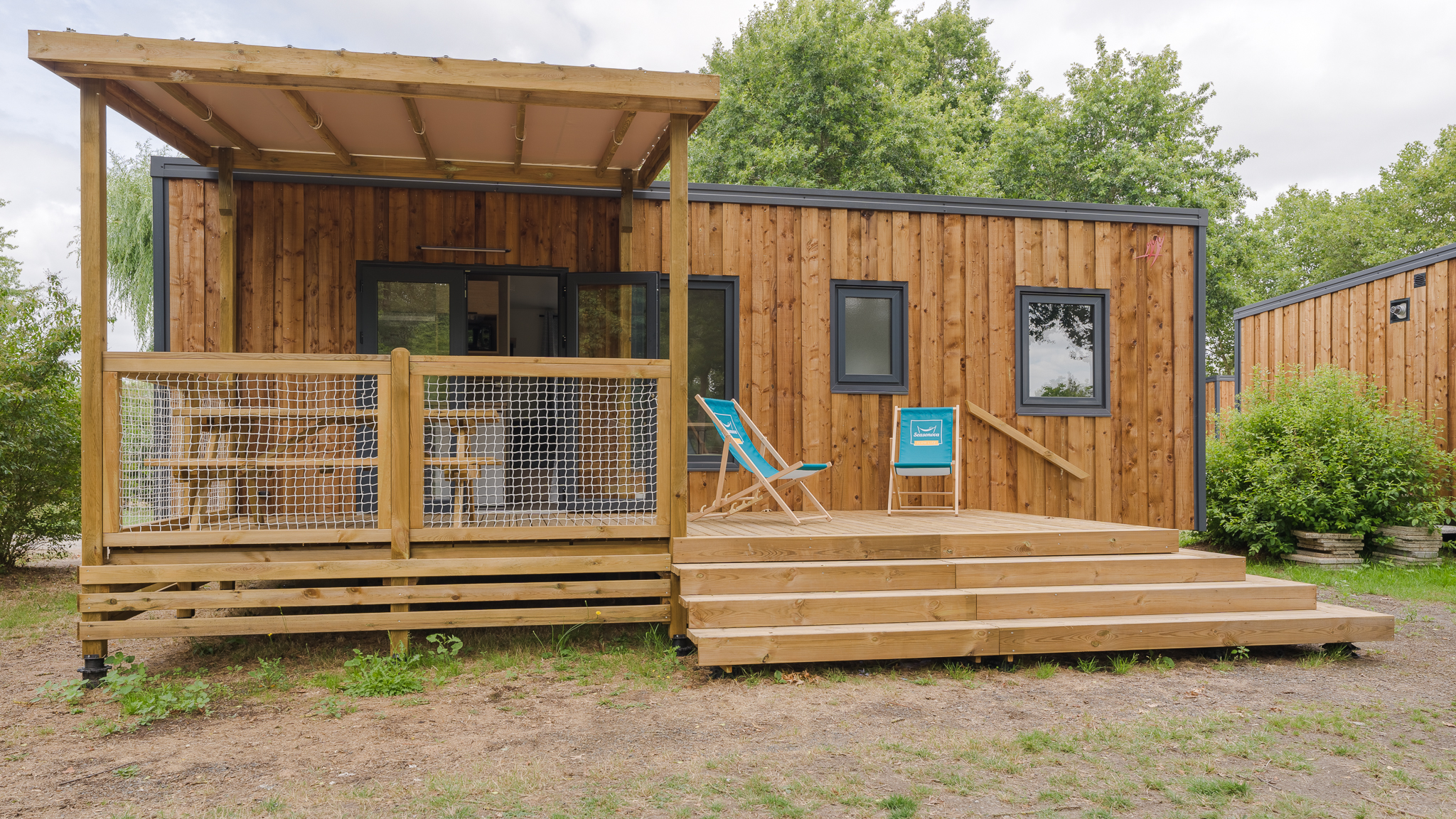 Cottage Prestige : un chalet enchanteur en pleine nature à Saint Julien De Concelles — chambre