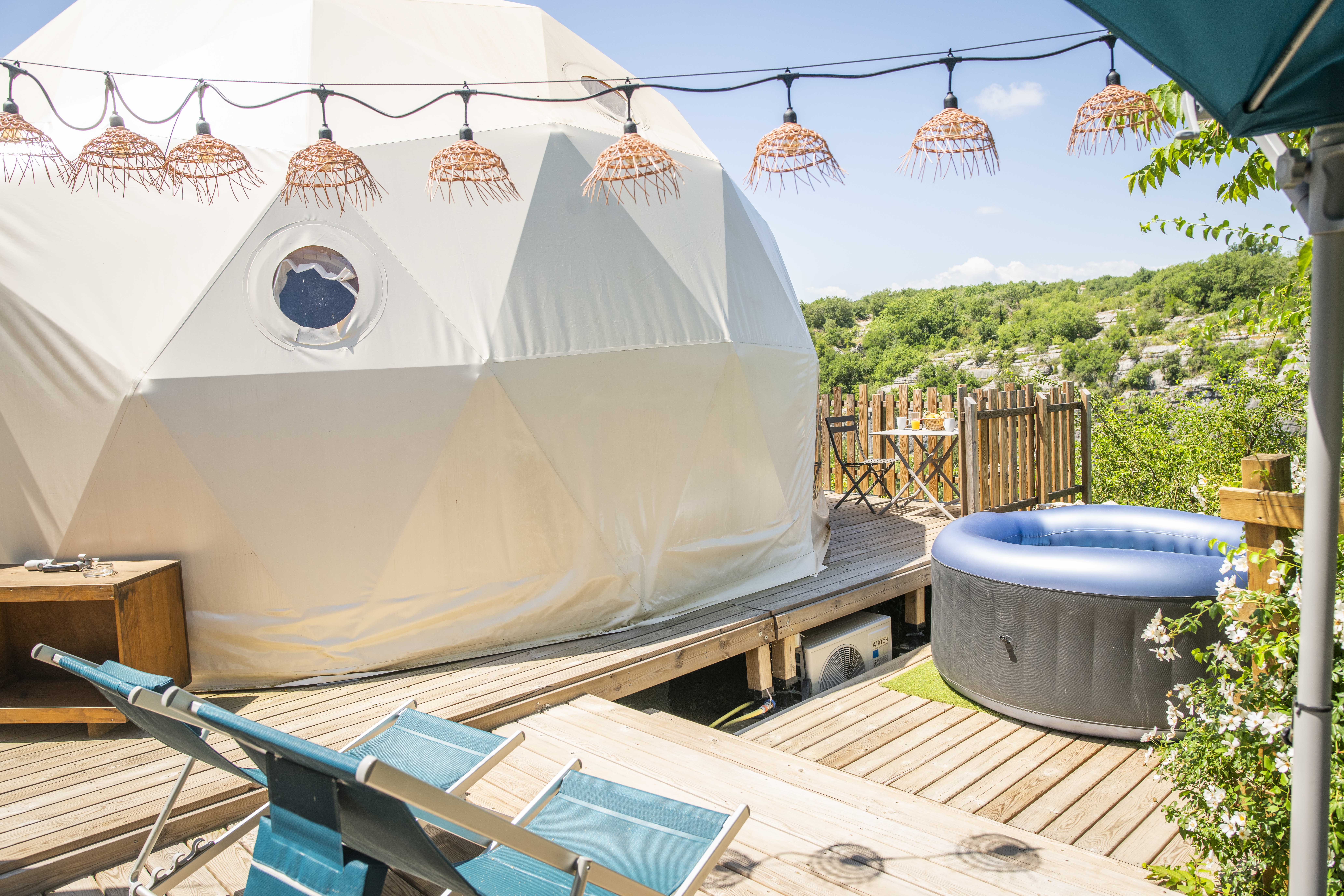 Bulle Insolite et SPA Premium Bonheur