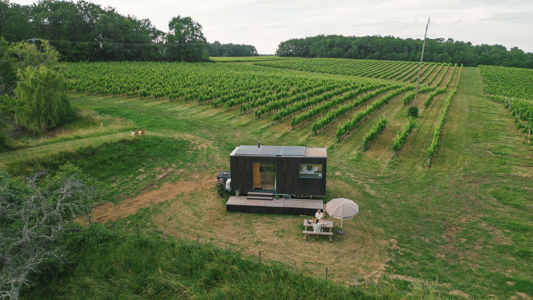 Tiny House « Une escapade en Tiny House au cœur des vignes du Périgord » — Ligueux (Dordogne)