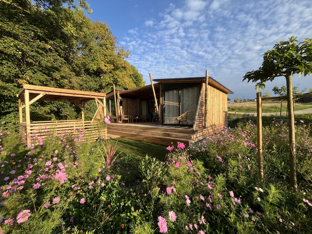 Cottage Lodge SPA — Chalet avec spa privatif à Indre-et-Loire à Sorigny — vue intérieure