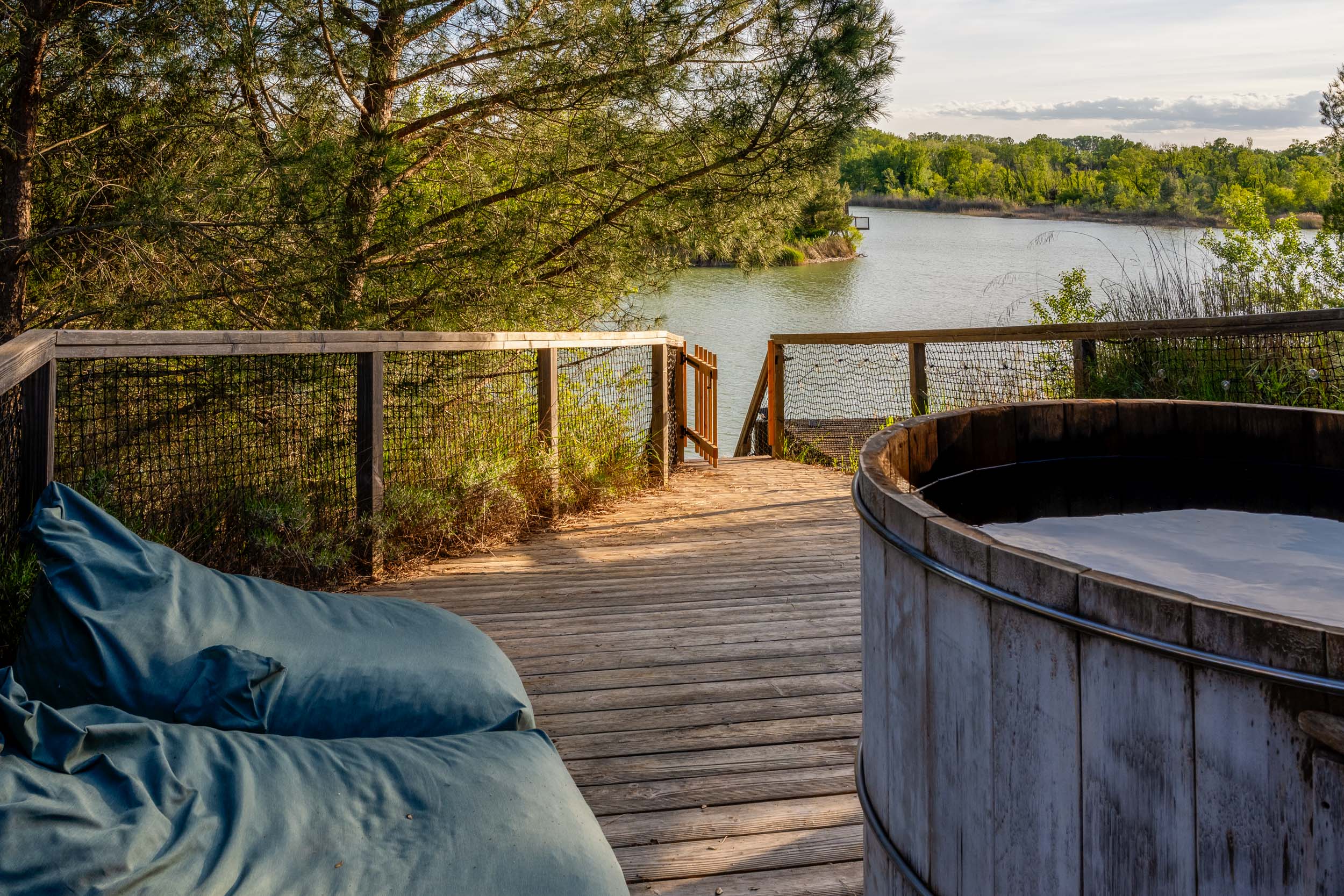 Cabane Spa Lavande : une évasion végétalisée en Provence à Sorgues — salle de bain
