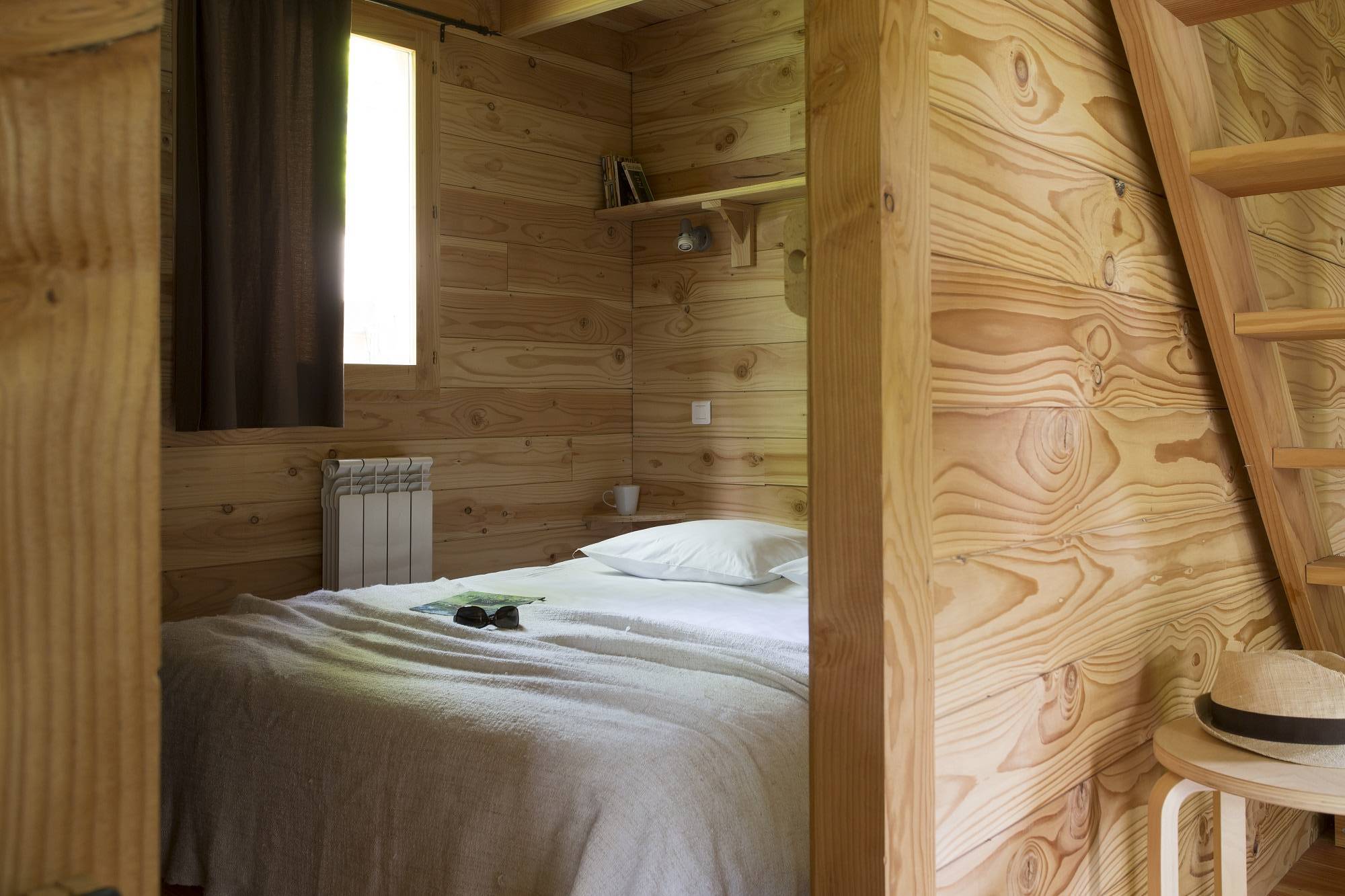 Cabane Rambouillet : une immersion au cœur de la nature à Rambouillet — chambre