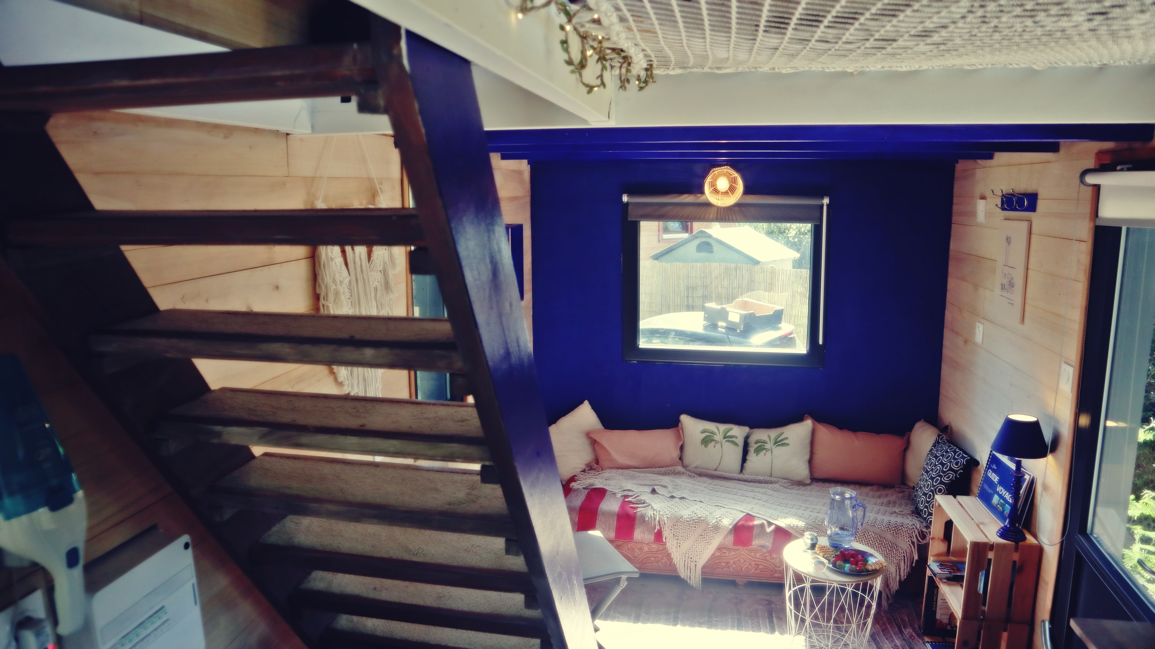 Tiny House Boho Océan — Évasion nature avec spa en Gironde à Gironde-sur-Dropt — détail architectural