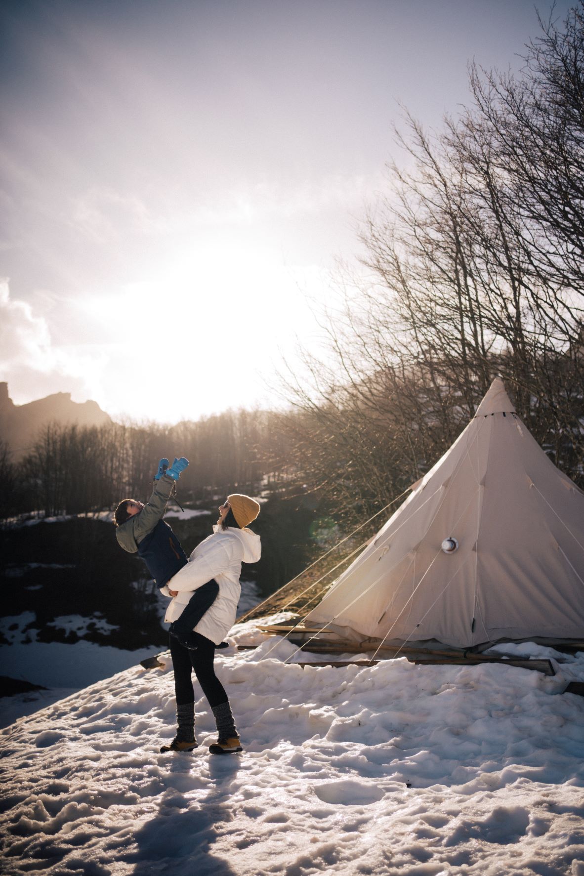Tipi des Neiges : une expérience immersive en pleine nature