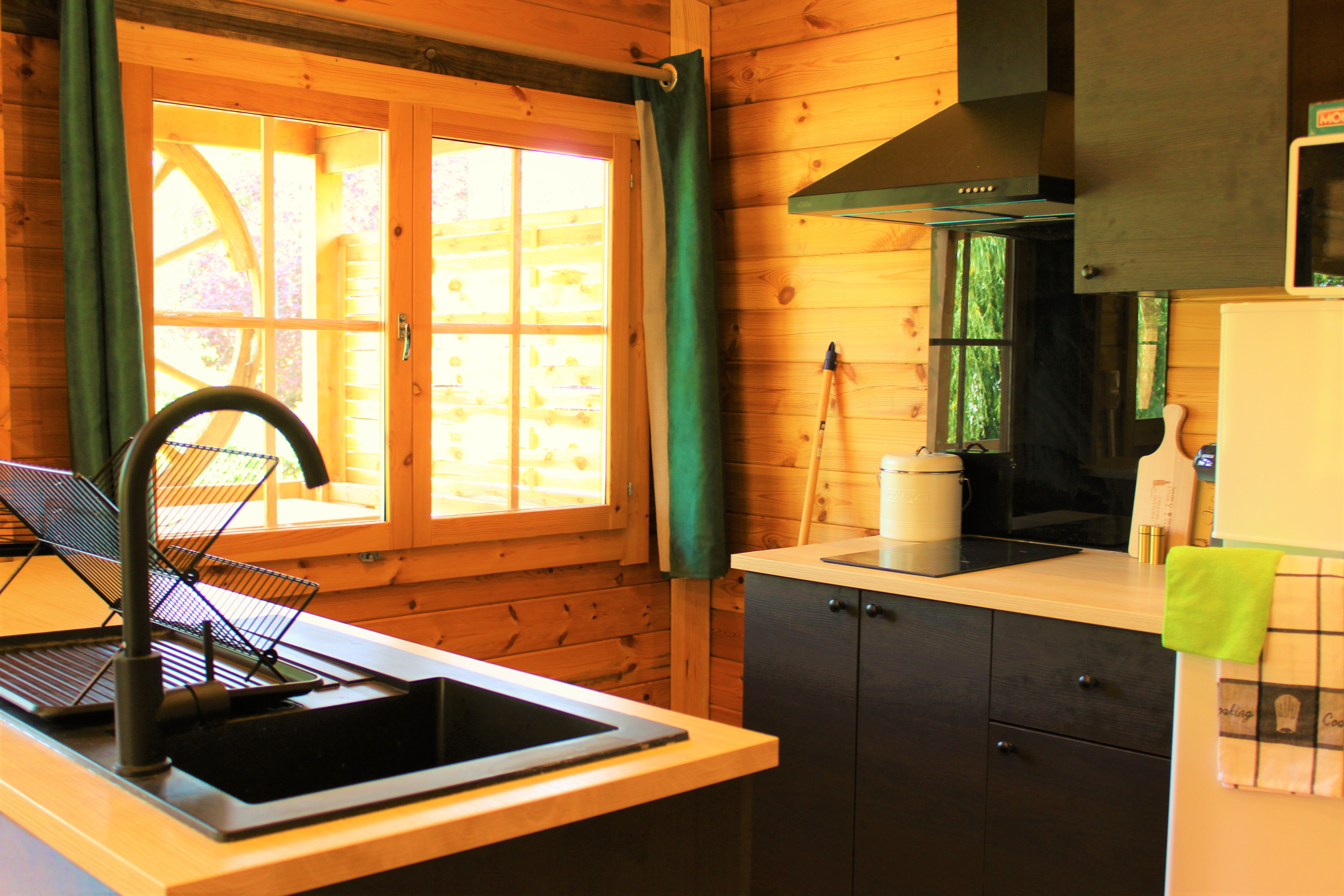 Chalet Estive — Chalet avec spa à Saint-Ybars en Ariège à Saint-Ybars — environnement naturel