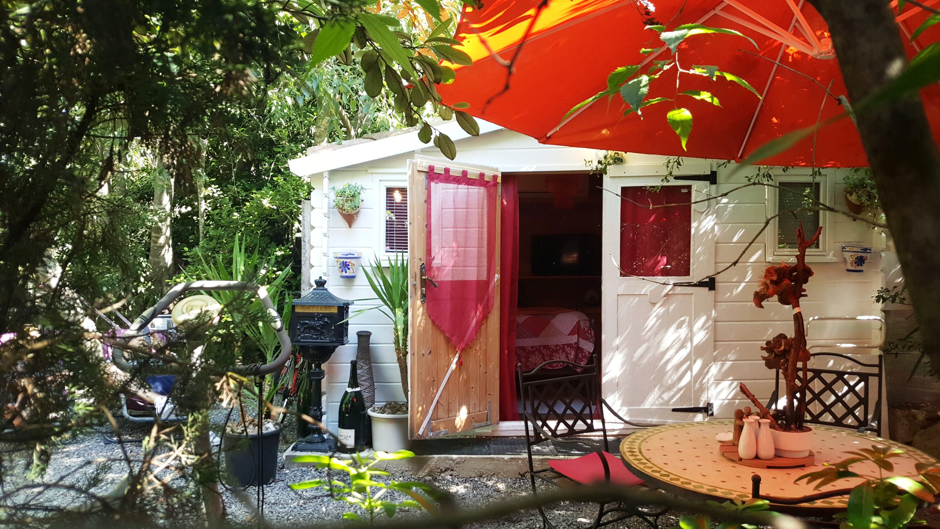 Tiny Églantine — Cabane avec spa à Le Portel des Arnaud