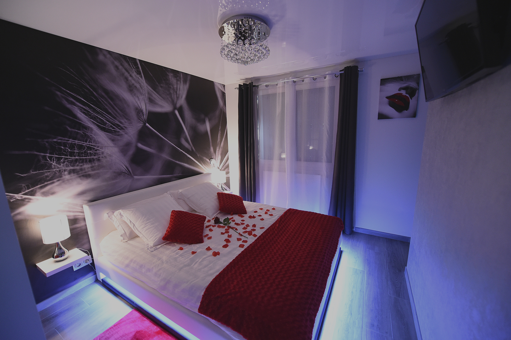Glam Appart Spa Love you ciel étoilé — Appartement avec spa à Dijon à Dijon — vue depuis la terrasse