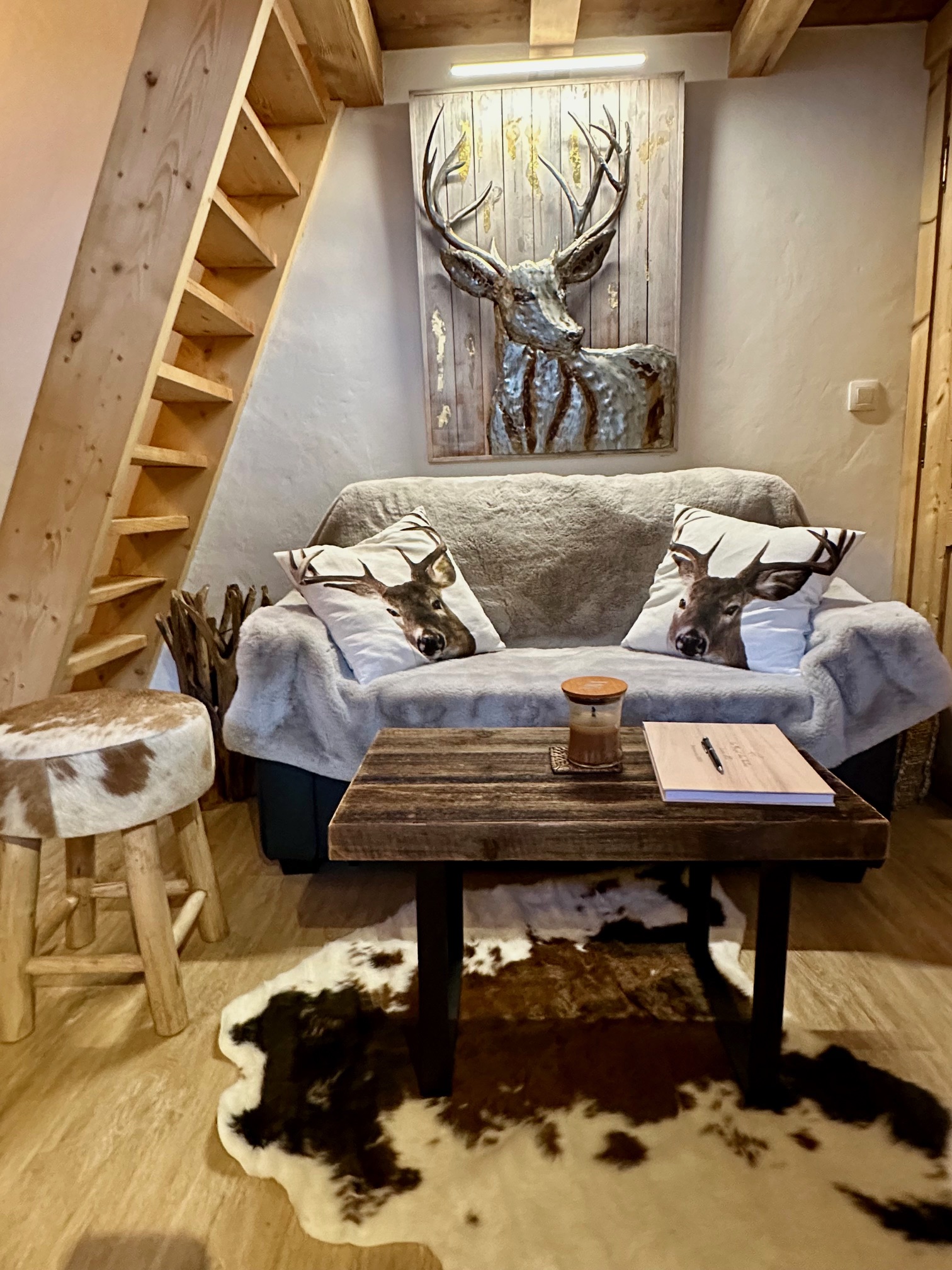 Mazot des Rules — Chalet avec spa à Sallanches en Haute-Savoie à Sallanches — détail architectural