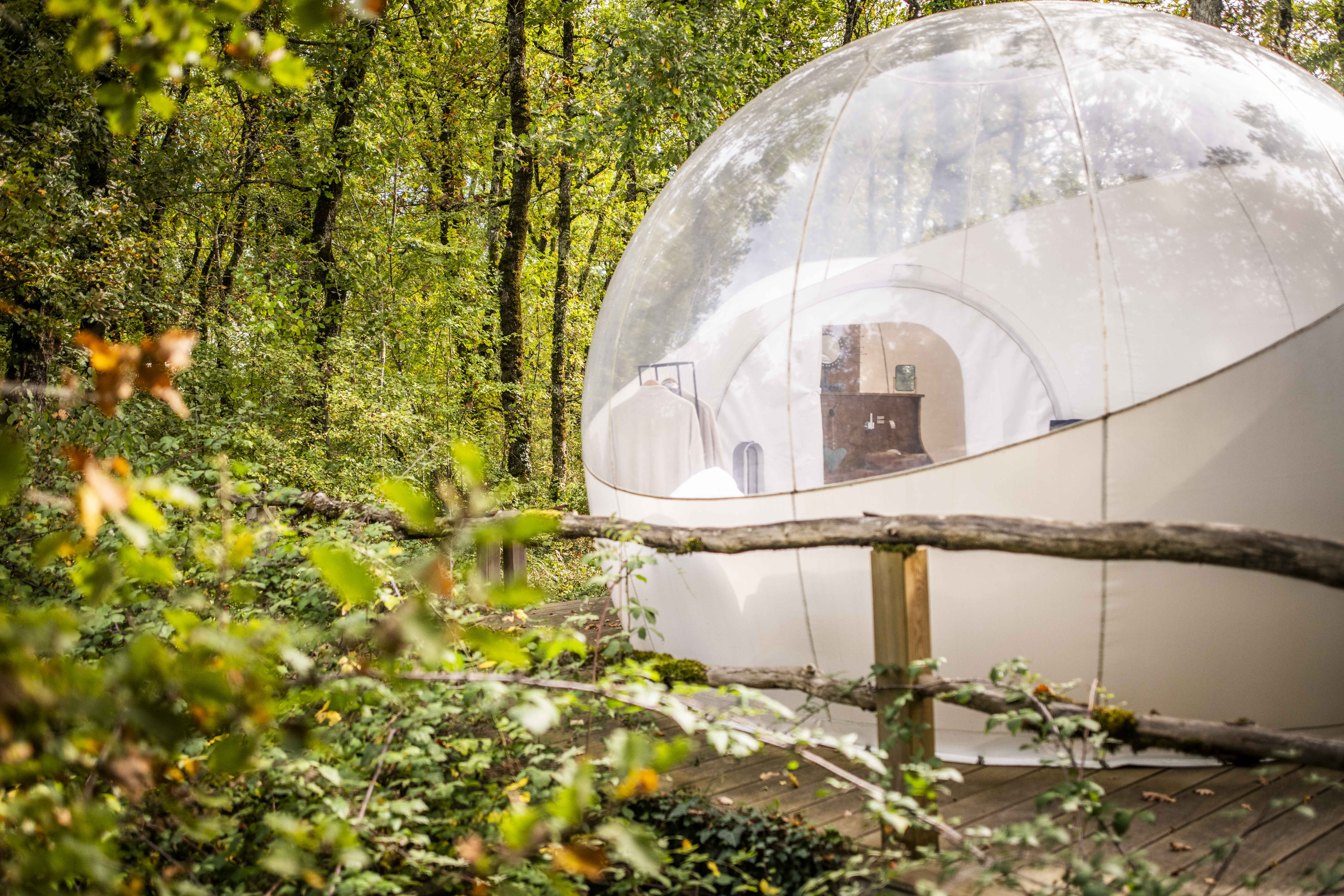 Bull'Eros & Spa : une bulle d'évasion en Midi-Pyrénées à Cahuzac Sur Vère — salle de bain
