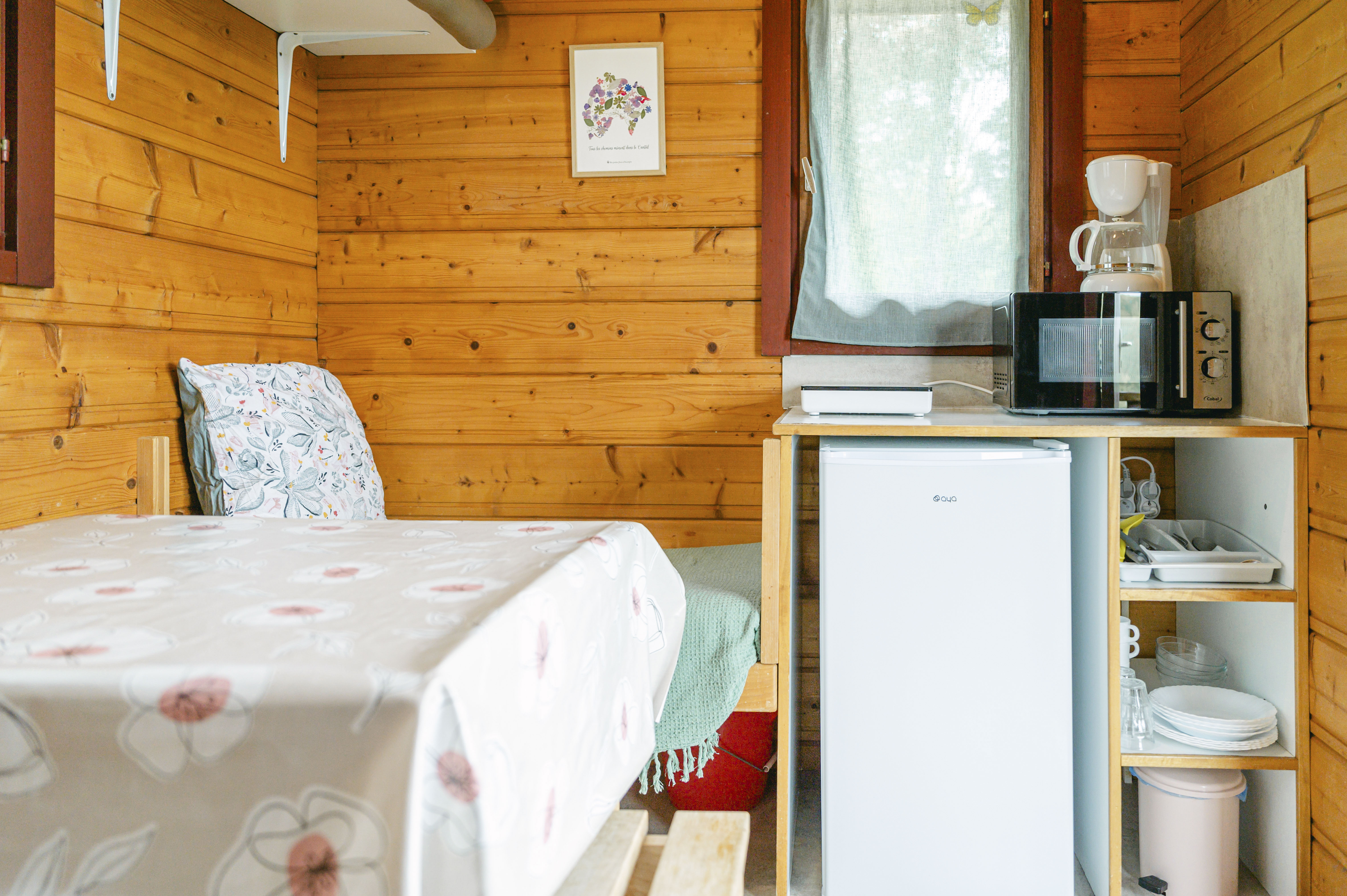 Un chalet romantique en Auvergne pour une escapade à deux à Neuveglise-Sur-Truyère — espace de vie