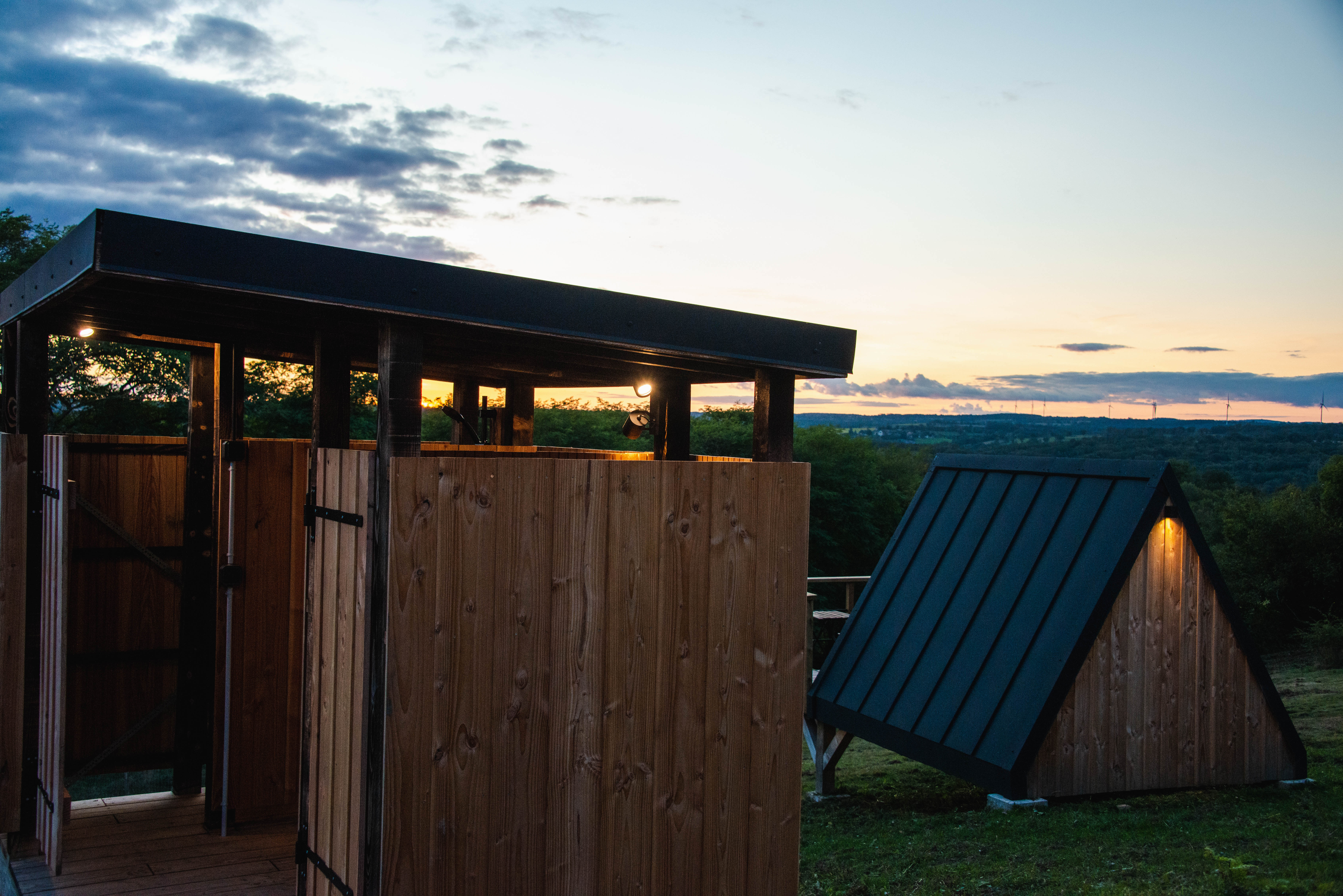 Cabane A-frame & Spa — Évasion en pleine nature à Allier à Vichy — environnement naturel