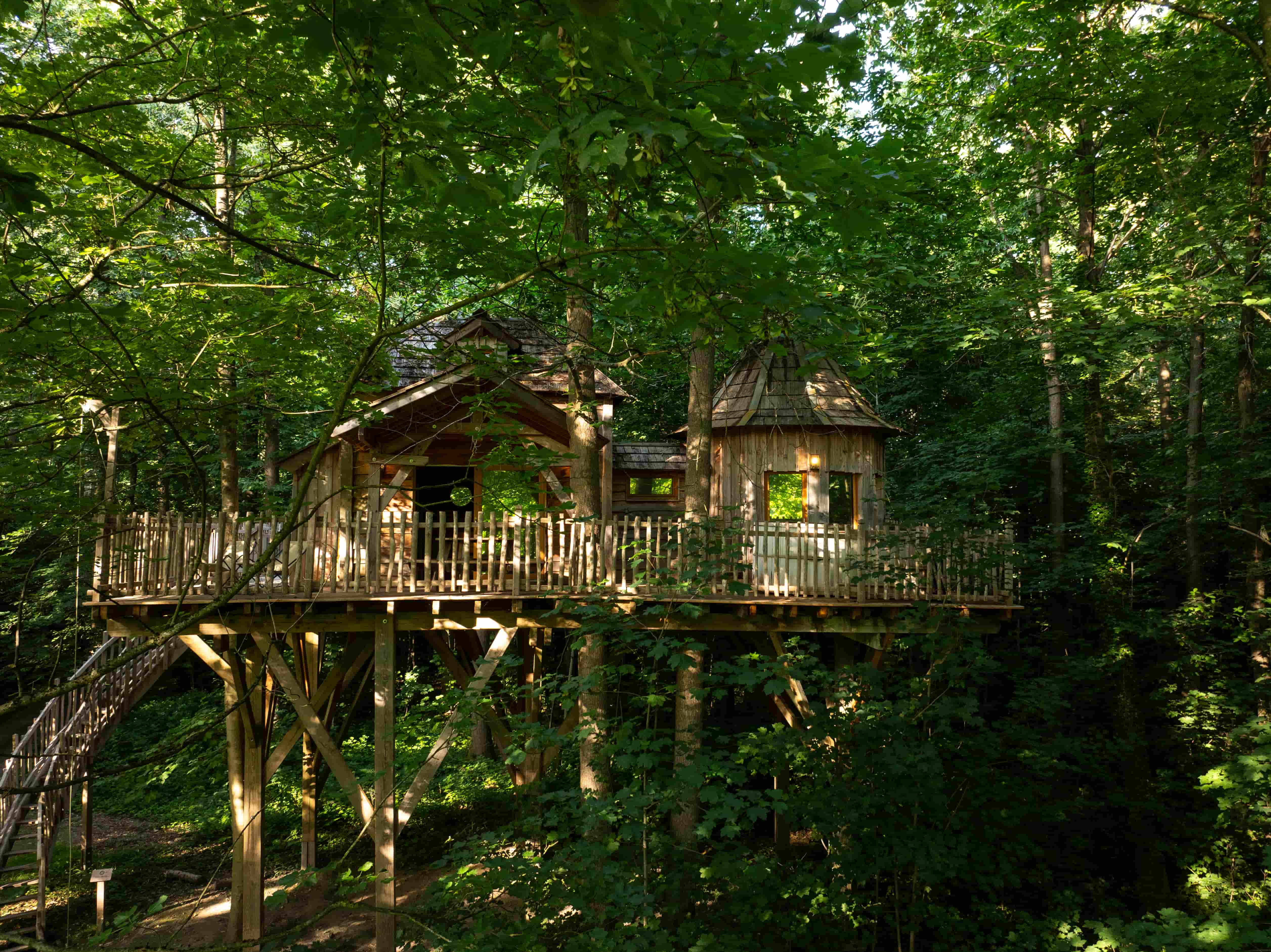 Cabane Spa Tribu : une expérience unique dans les arbres — Cabane à Raray