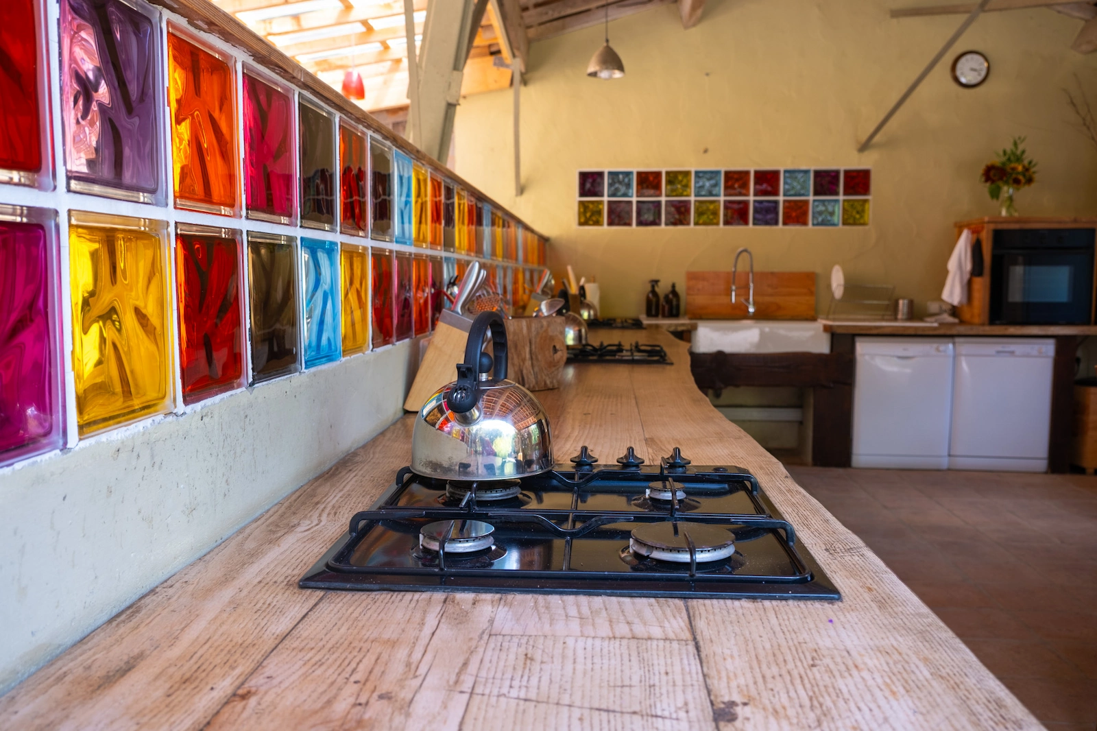 Shimoni — Tente luxueuse avec spa à Tarn-et-Garonne à Varen — chambre