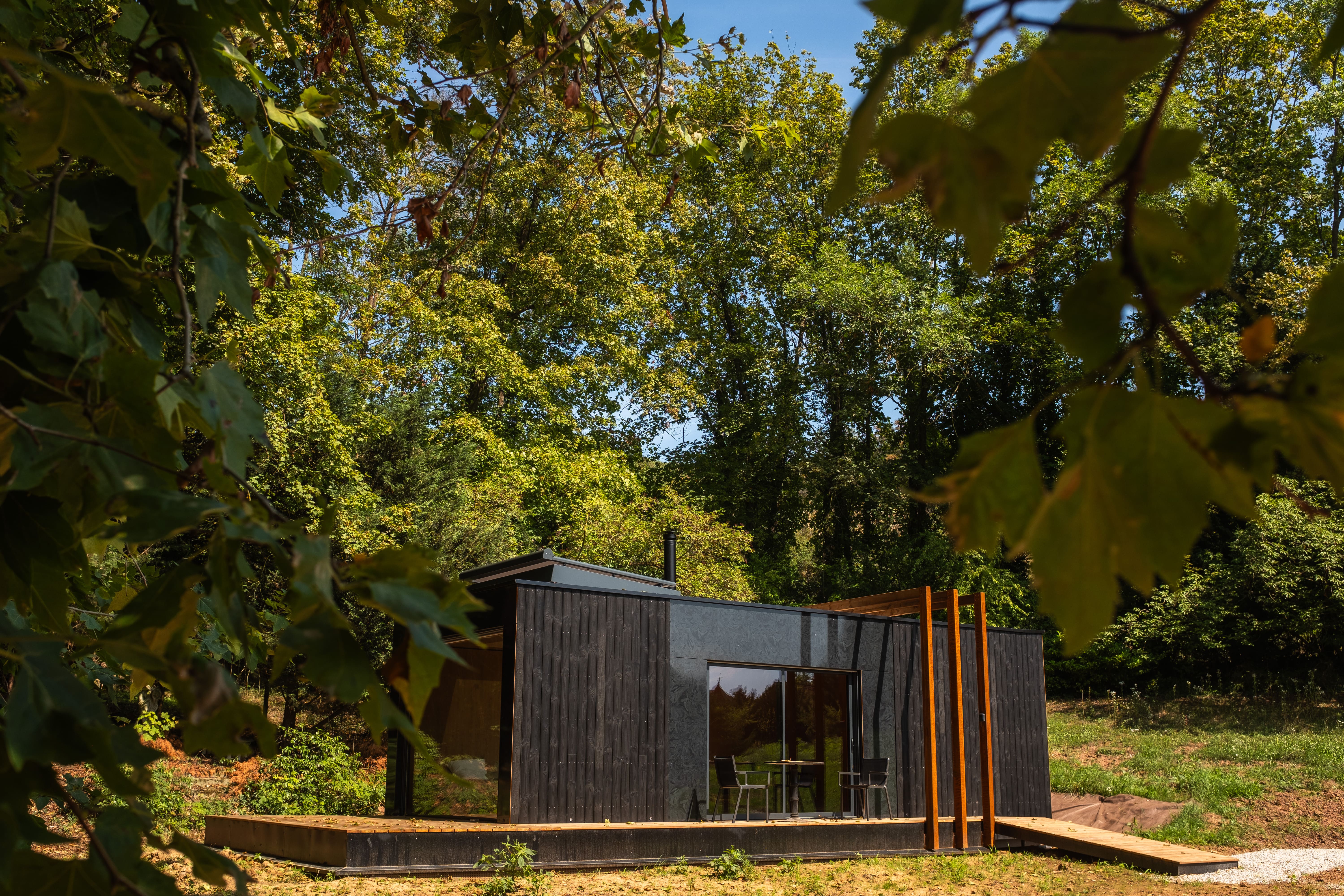 Séjournez dans un ecolodge enchanteur en Alsace à Wolxheim — détail architectural