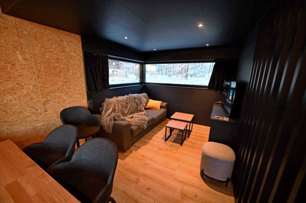 Photo 6/9 — Ecolodge « Forest Cube Tradition — Ecolodge avec spa à Namur » à Namur Wallonie