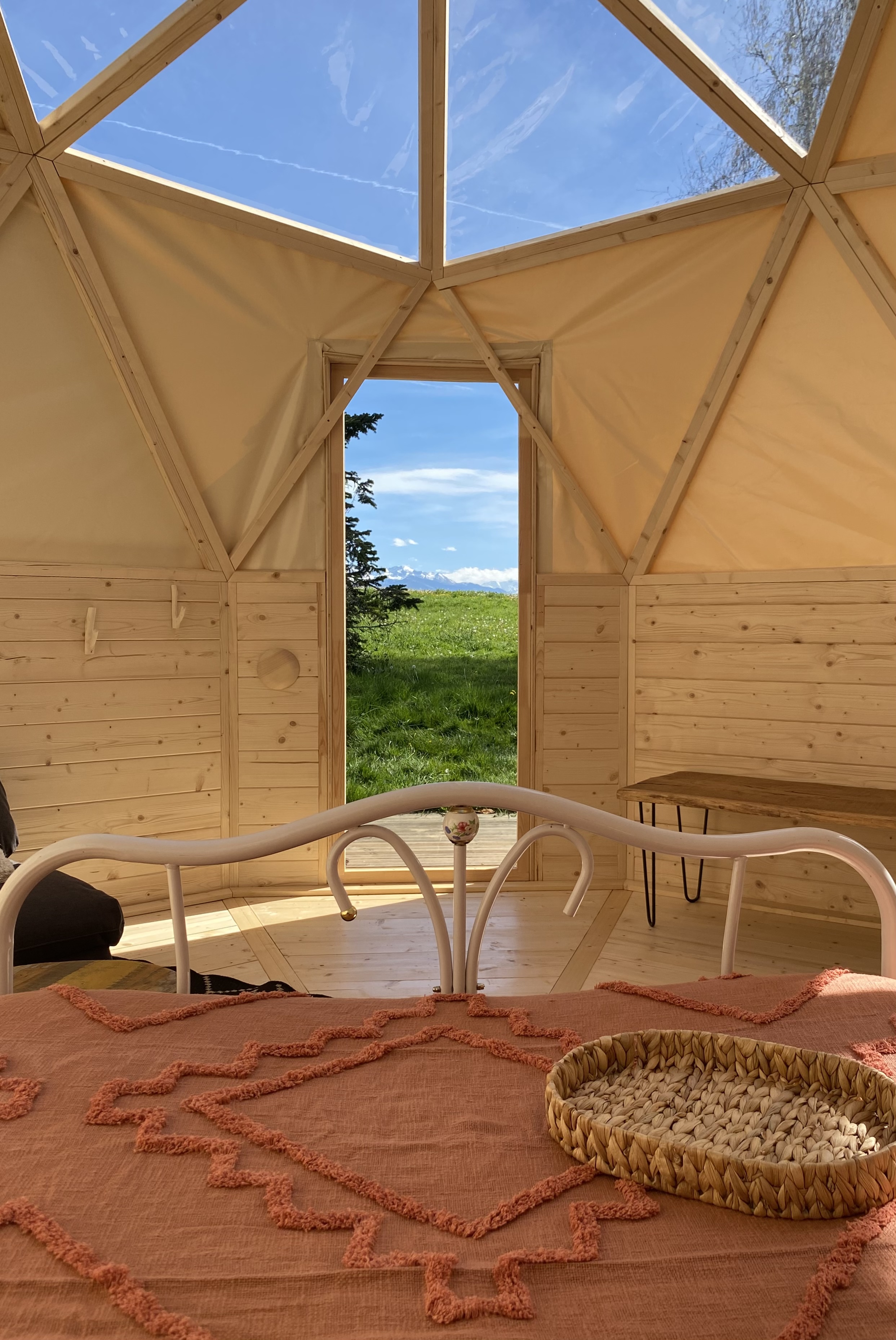 Le Dôme étoilé — Dôme avec vue panoramique à Hautes-Pyrénées à Tarbes — chambre