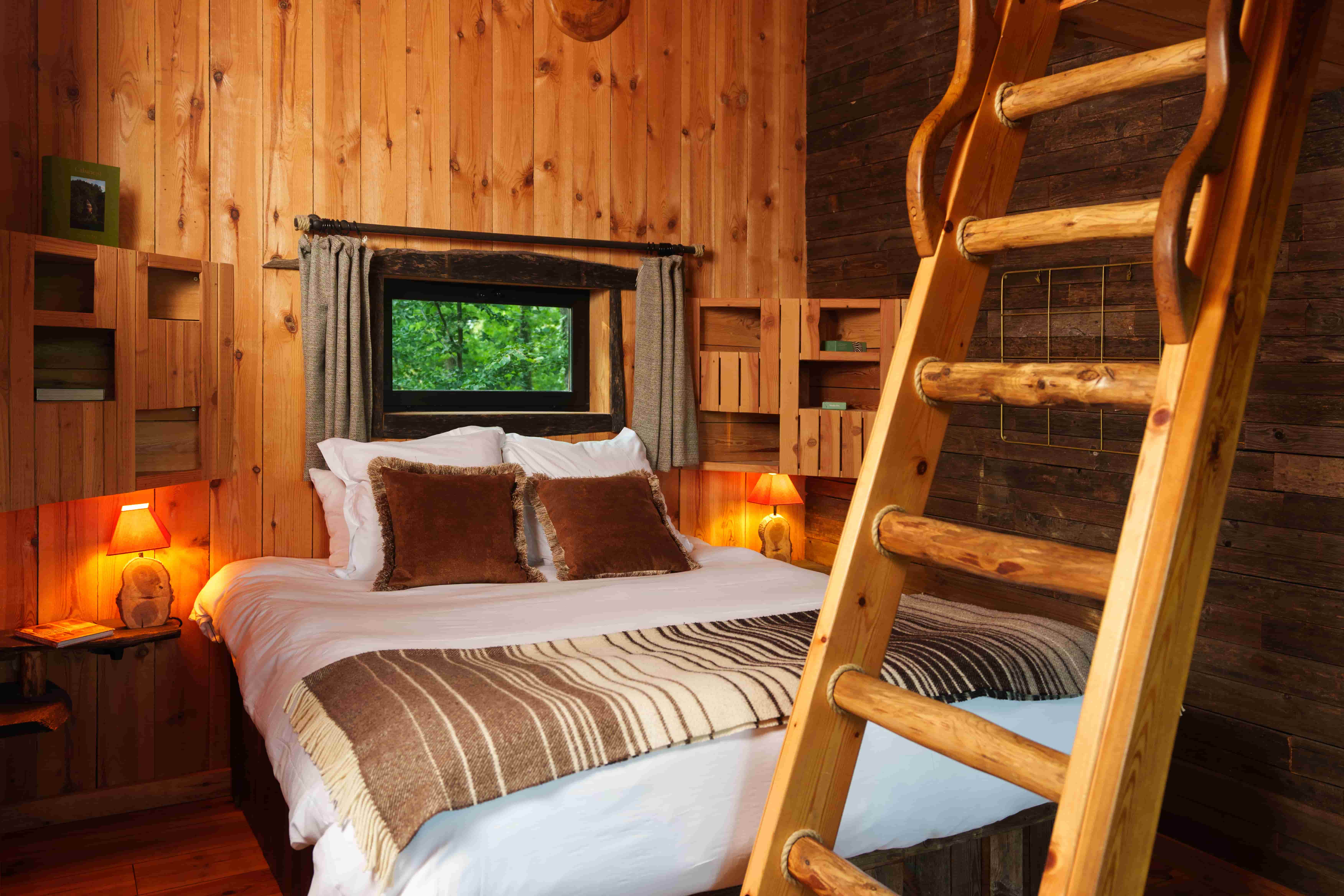 Cabane Spa Échappée Belle : une expérience unique en Picardie à St-Léger-Aux-Bois — salle de bain