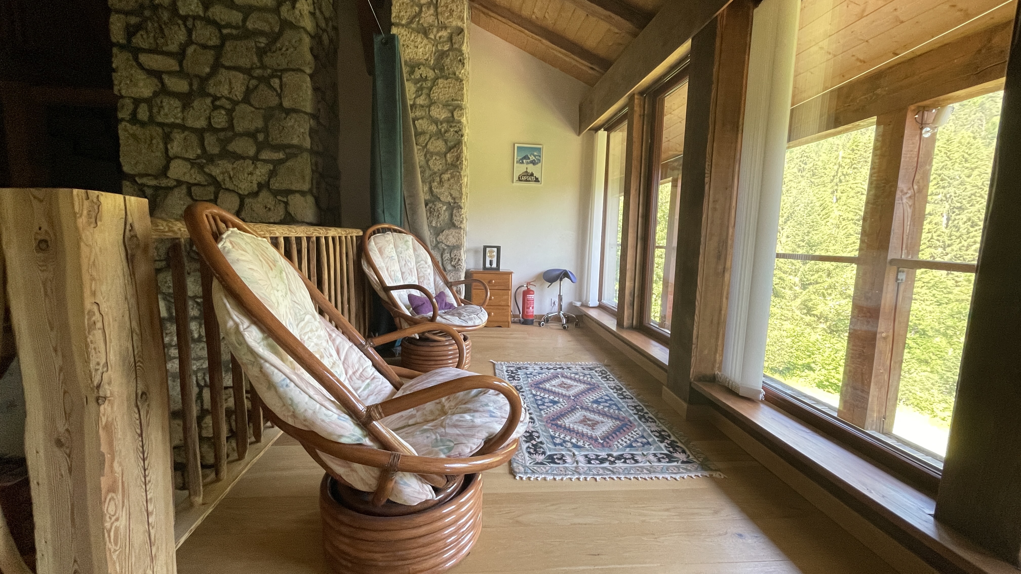 Chalet Beauregard — Chalet avec spa à Haute-Savoie à Taninges — vue intérieure