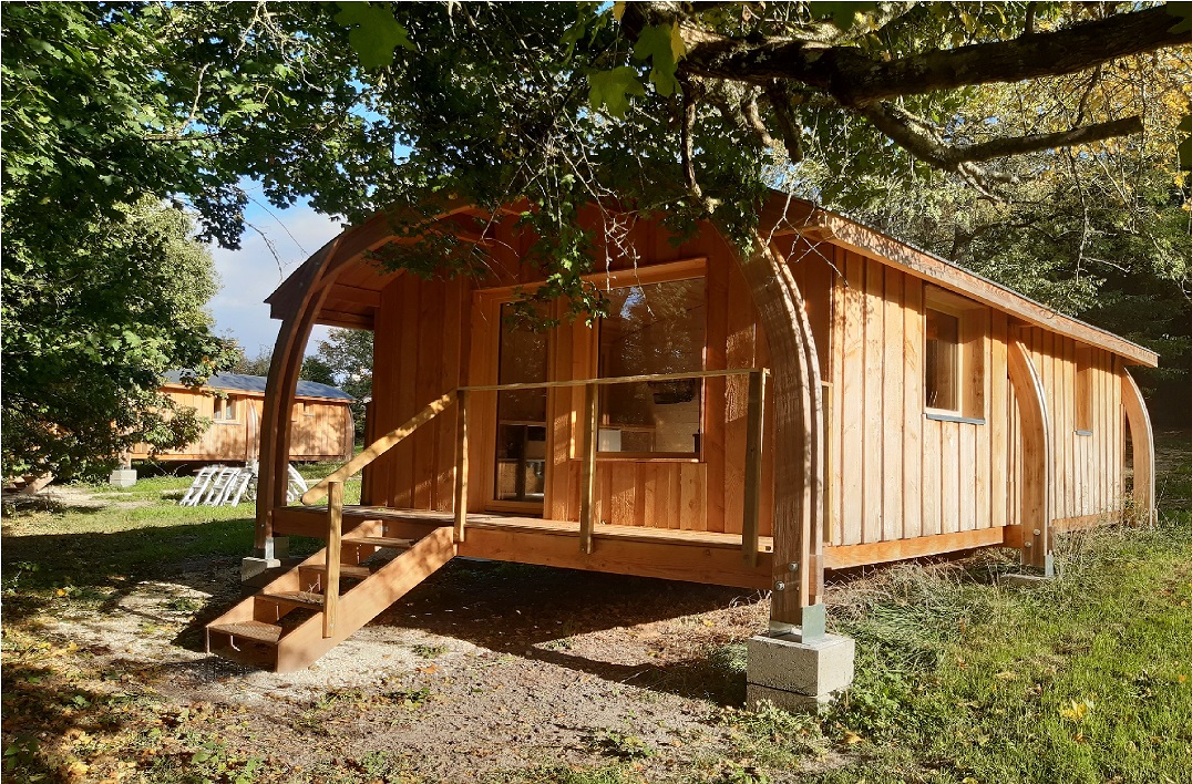 La cabane du bosquet — Cabane avec spa à Charnizay (Indre-et-Loire)
