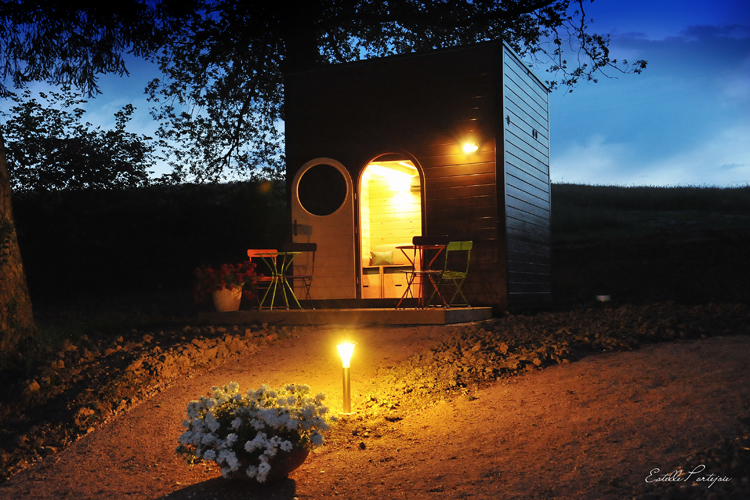 Carré d'étoiles : une cabane au cœur de l'Auvergne — Cabane à Voussac