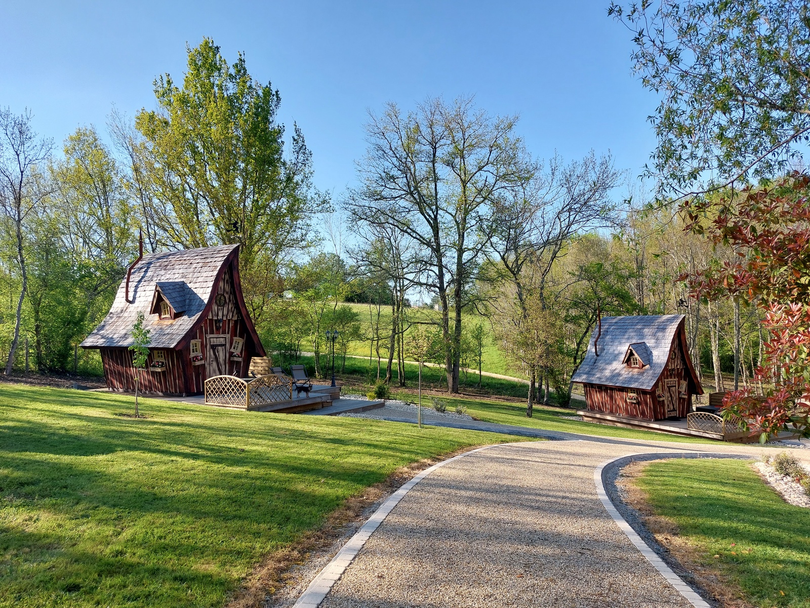 La Cabane Le Vieux Grimoire & Spa : une évasion sensorielle en Aquitaine à St Andre Et Appelles — vue intérieure