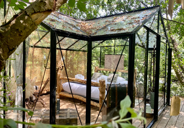 L'Orangerie Duo & Spa — Hébergement insolite avec spa à Côte-d'Or à Dijon — environnement naturel